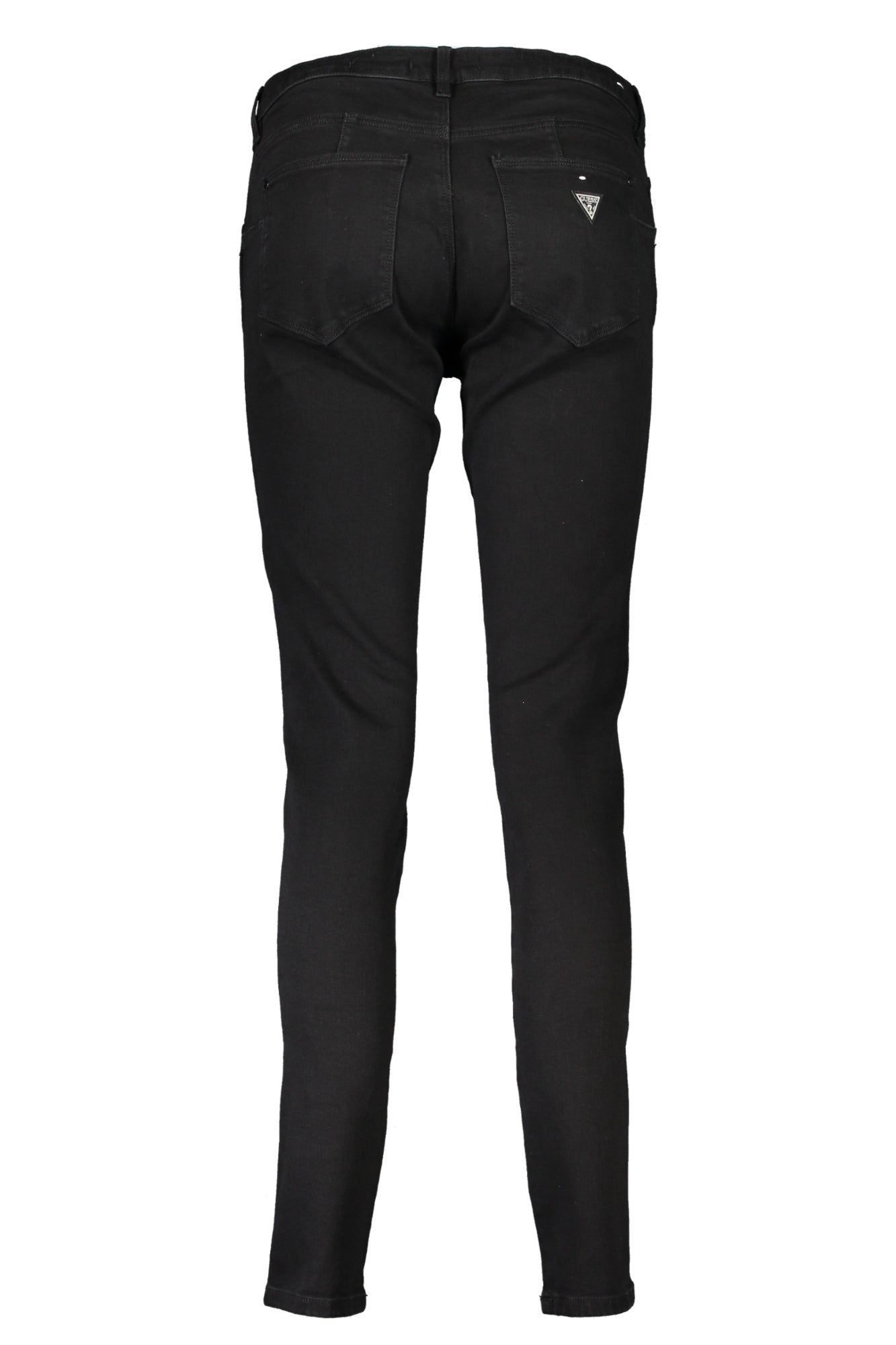 GUESS JEANS WOMENS BLACK DENIM JEANS