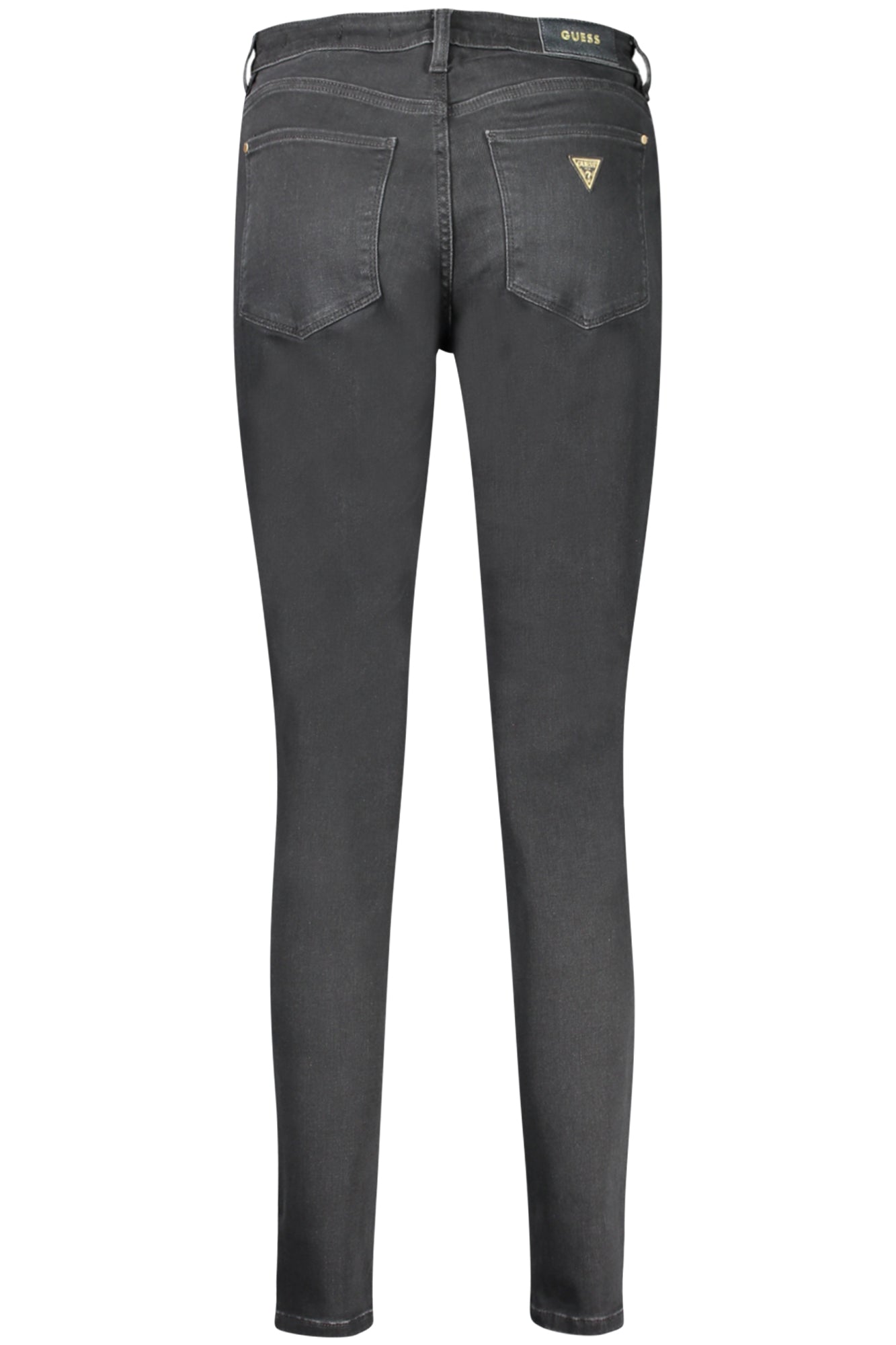 GUESS JEANS WOMENS BLACK DENIM JEANS