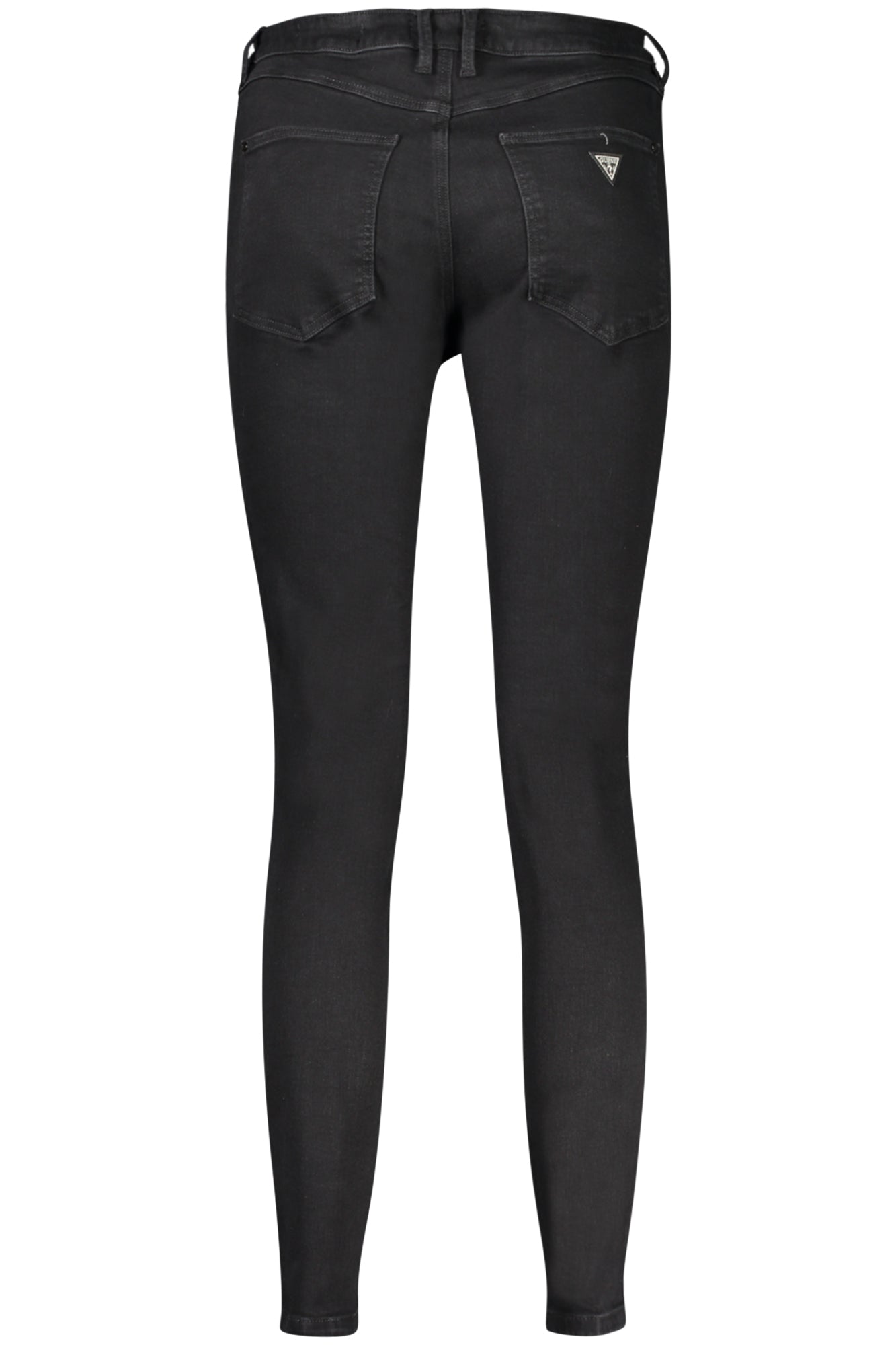 GUESS JEANS WOMENS BLACK DENIM JEANS