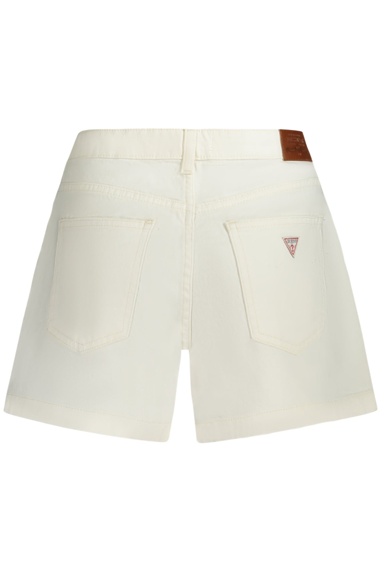 GUESS JEANS WOMENS SHORT JEANS WHITE