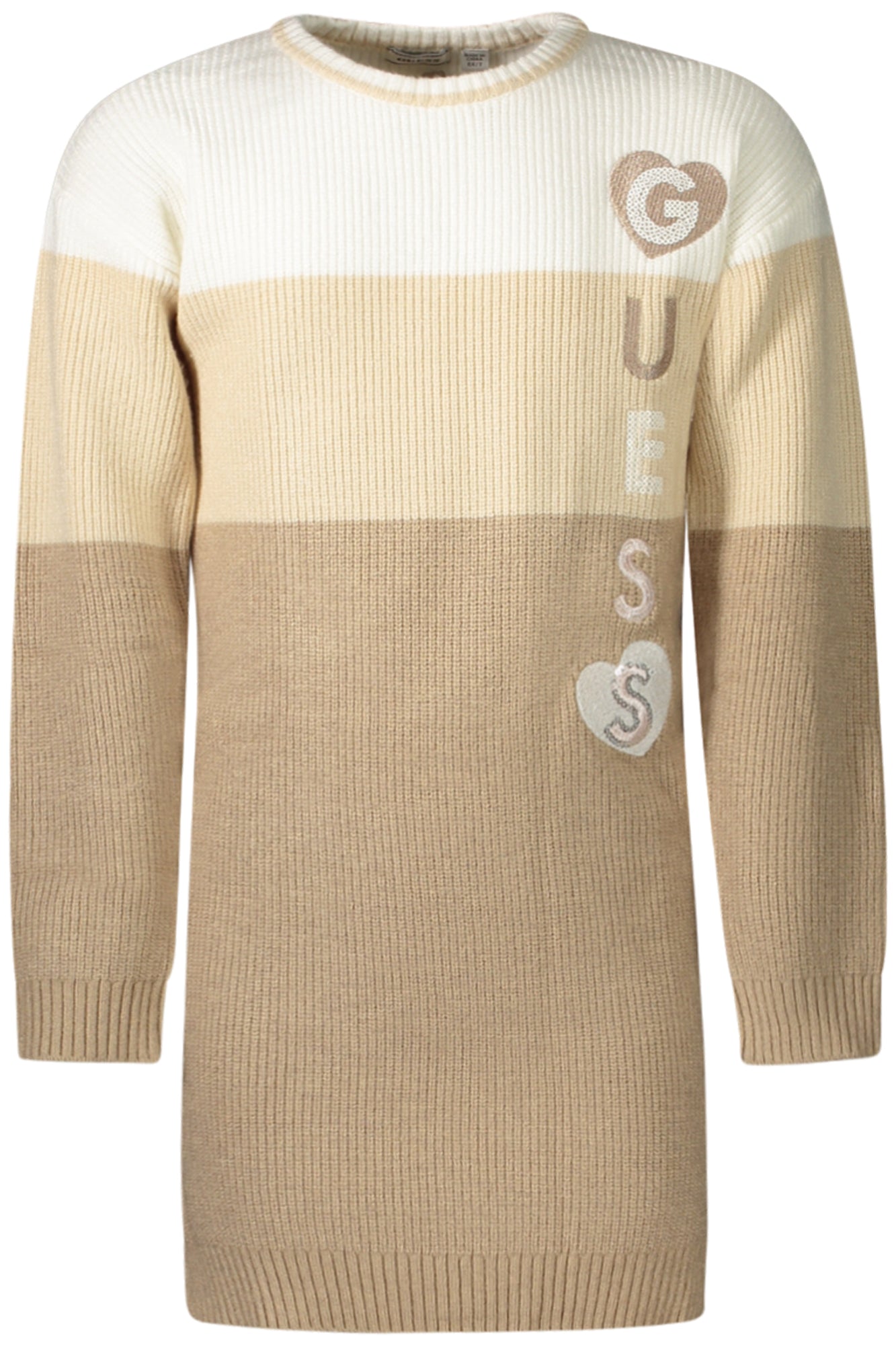 GUESS JEANS GIRLS SWEATER BEIGE