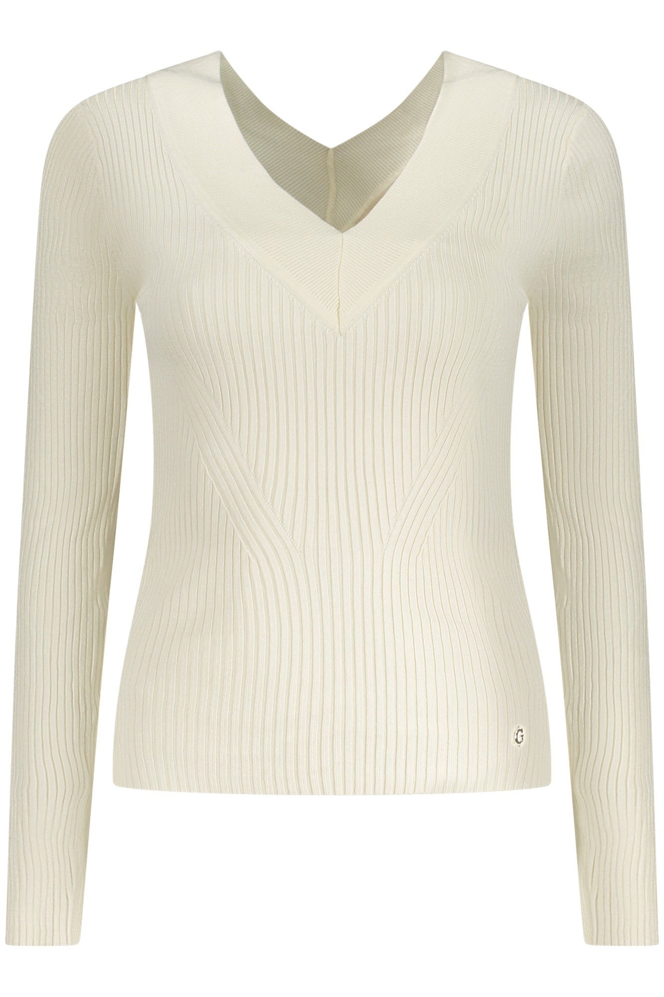 GUESS JEANS WOMENS WHITE SWEATER