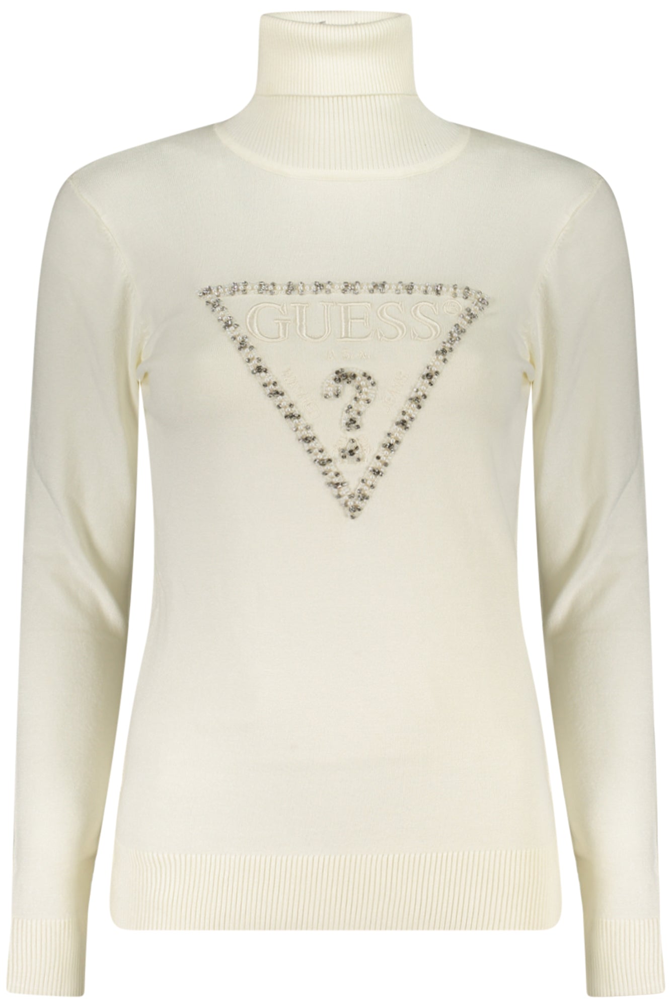 GUESS JEANS WOMENS WHITE SWEATER