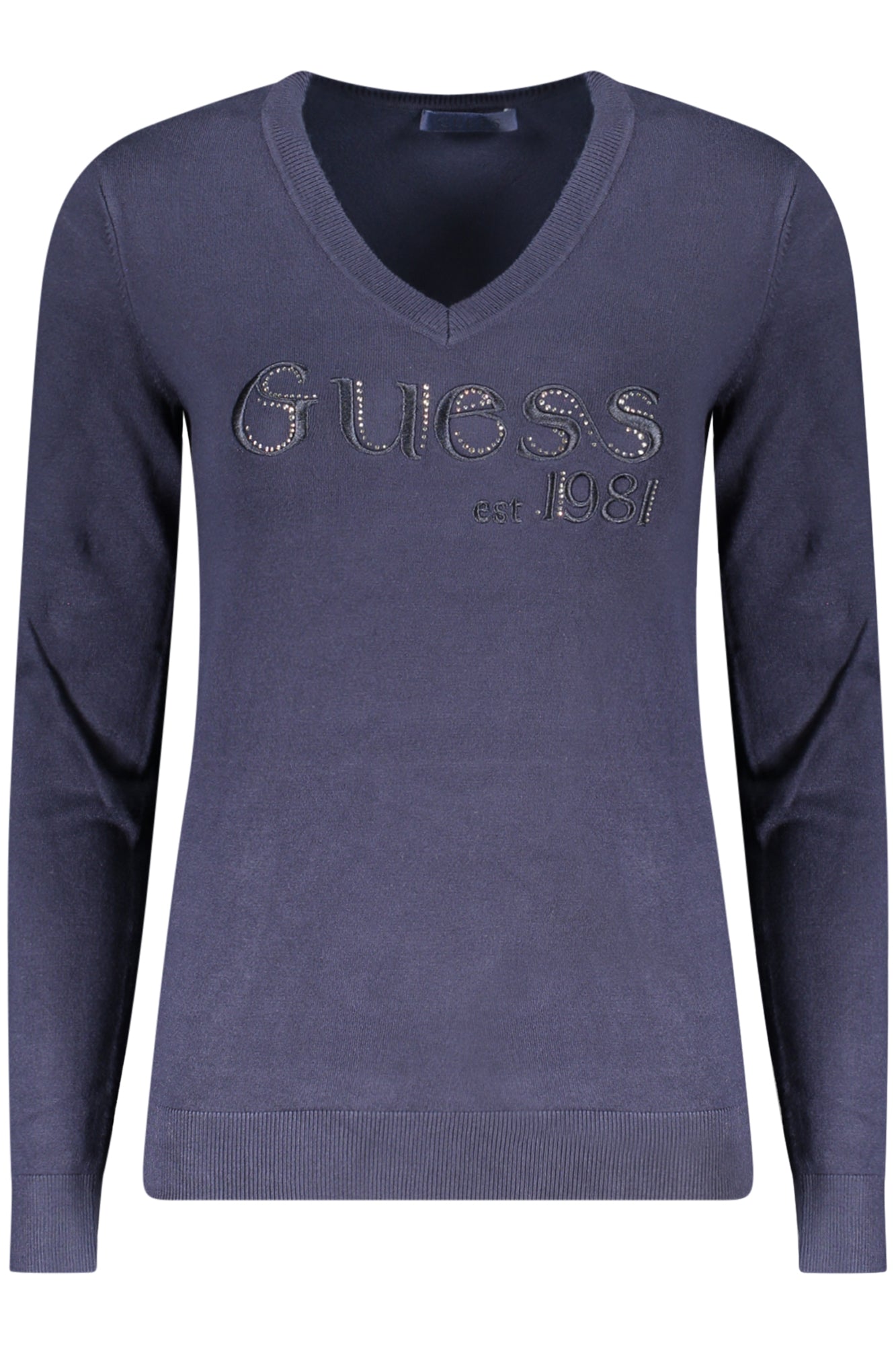GUESS JEANS WOMENS BLUE SWEATER