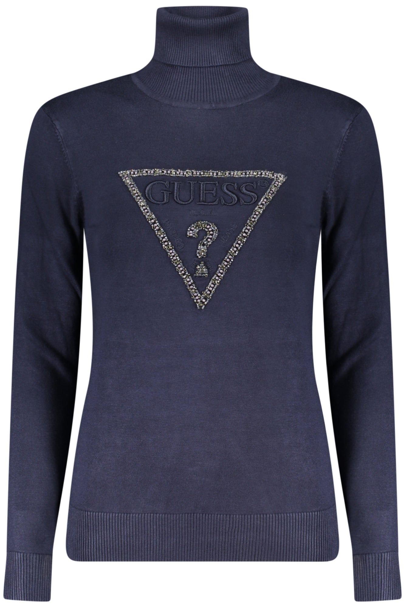 GUESS JEANS WOMENS BLUE SWEATER
