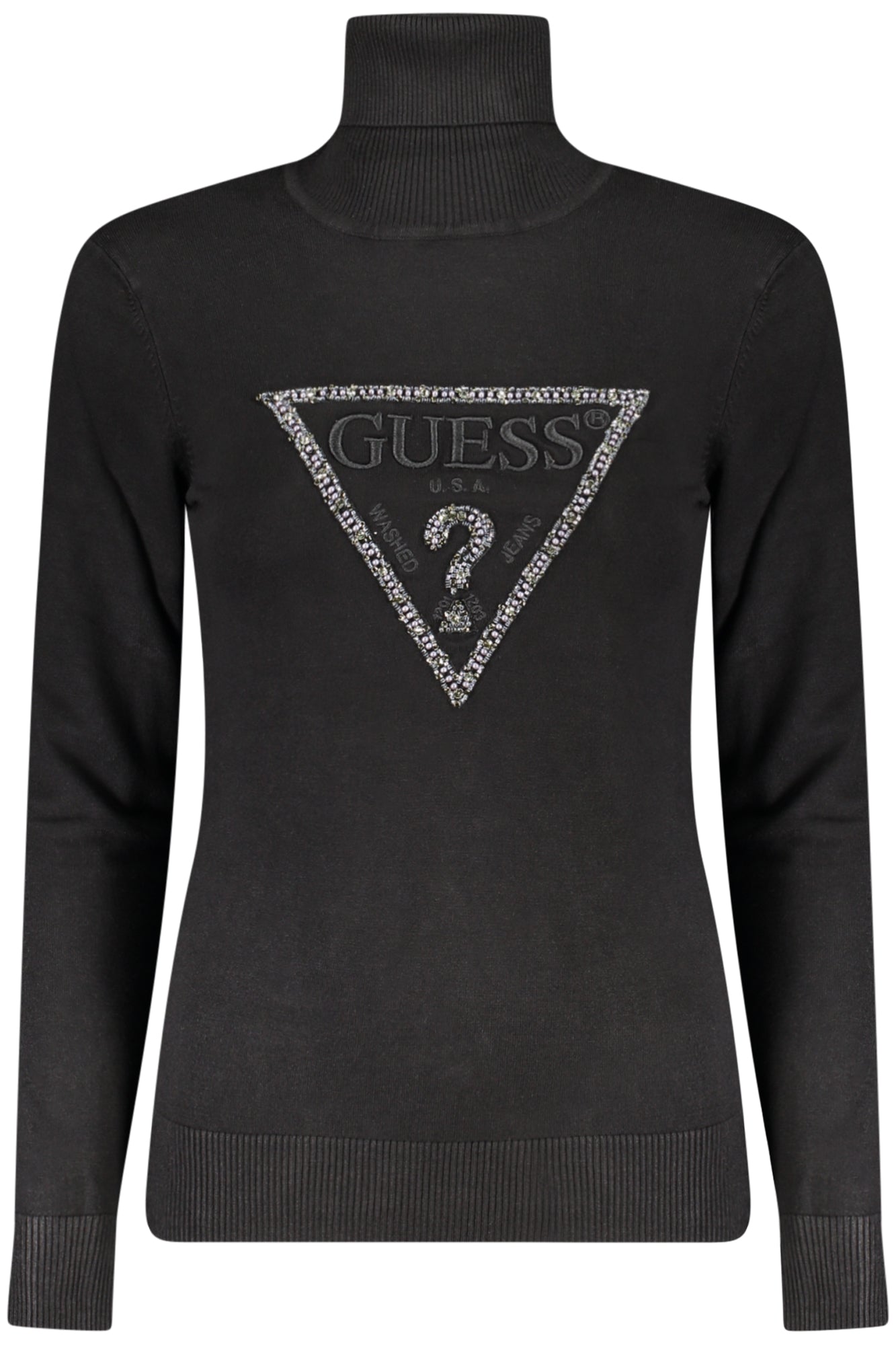 GUESS JEANS WOMENS BLACK SWEATER