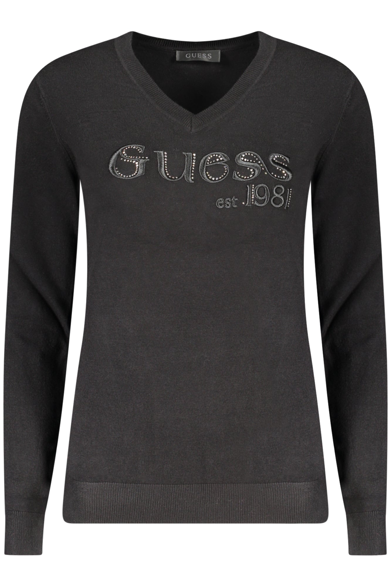 GUESS JEANS WOMENS BLACK SWEATER
