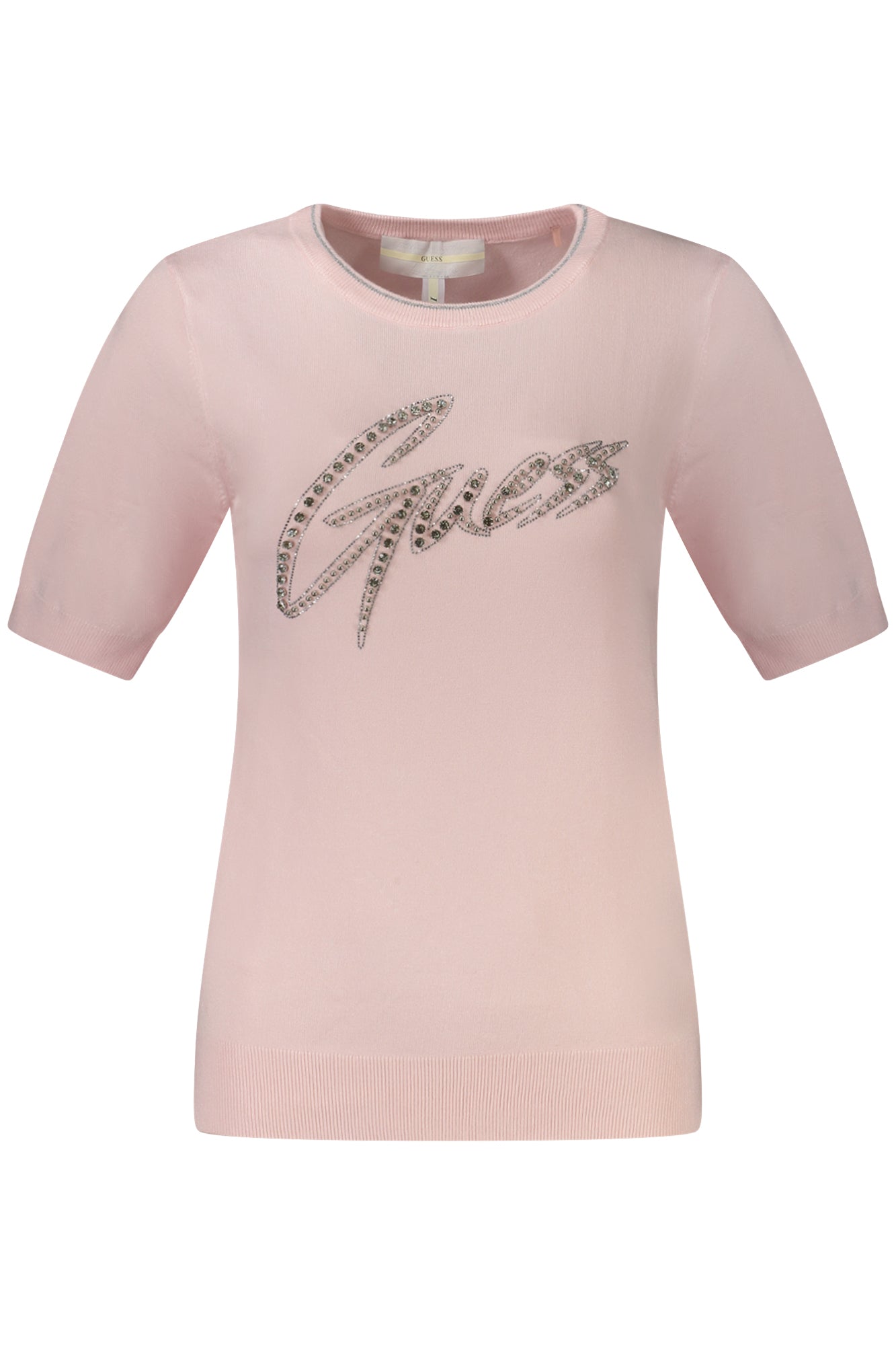 GUESS JEANS WOMENS PINK SWEATER