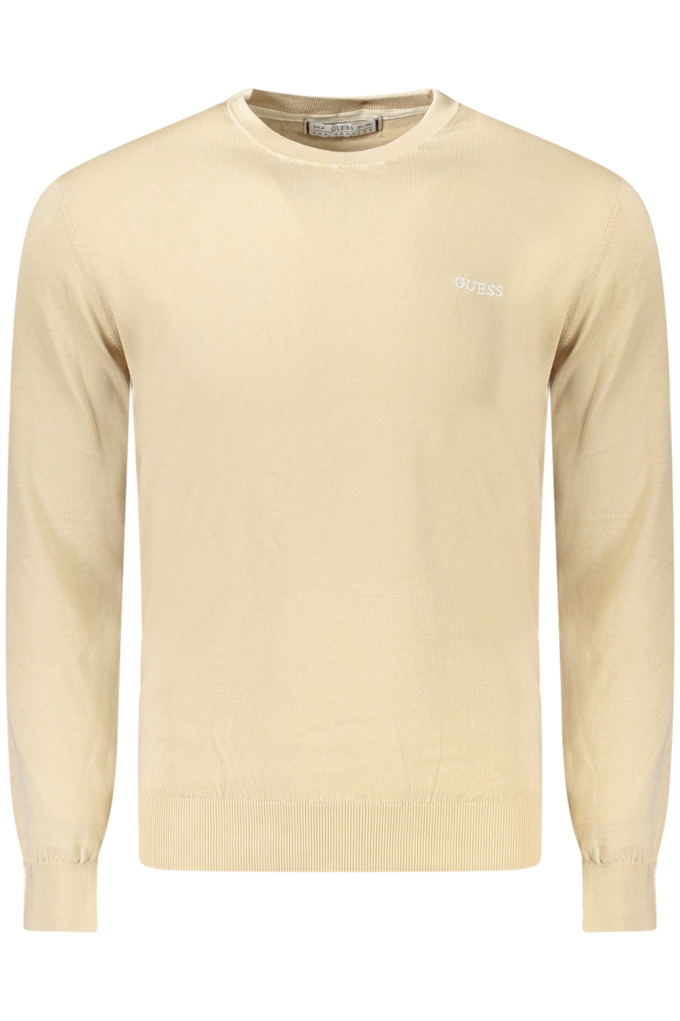 GUESS JEANS MENS SWEATER BEIGE