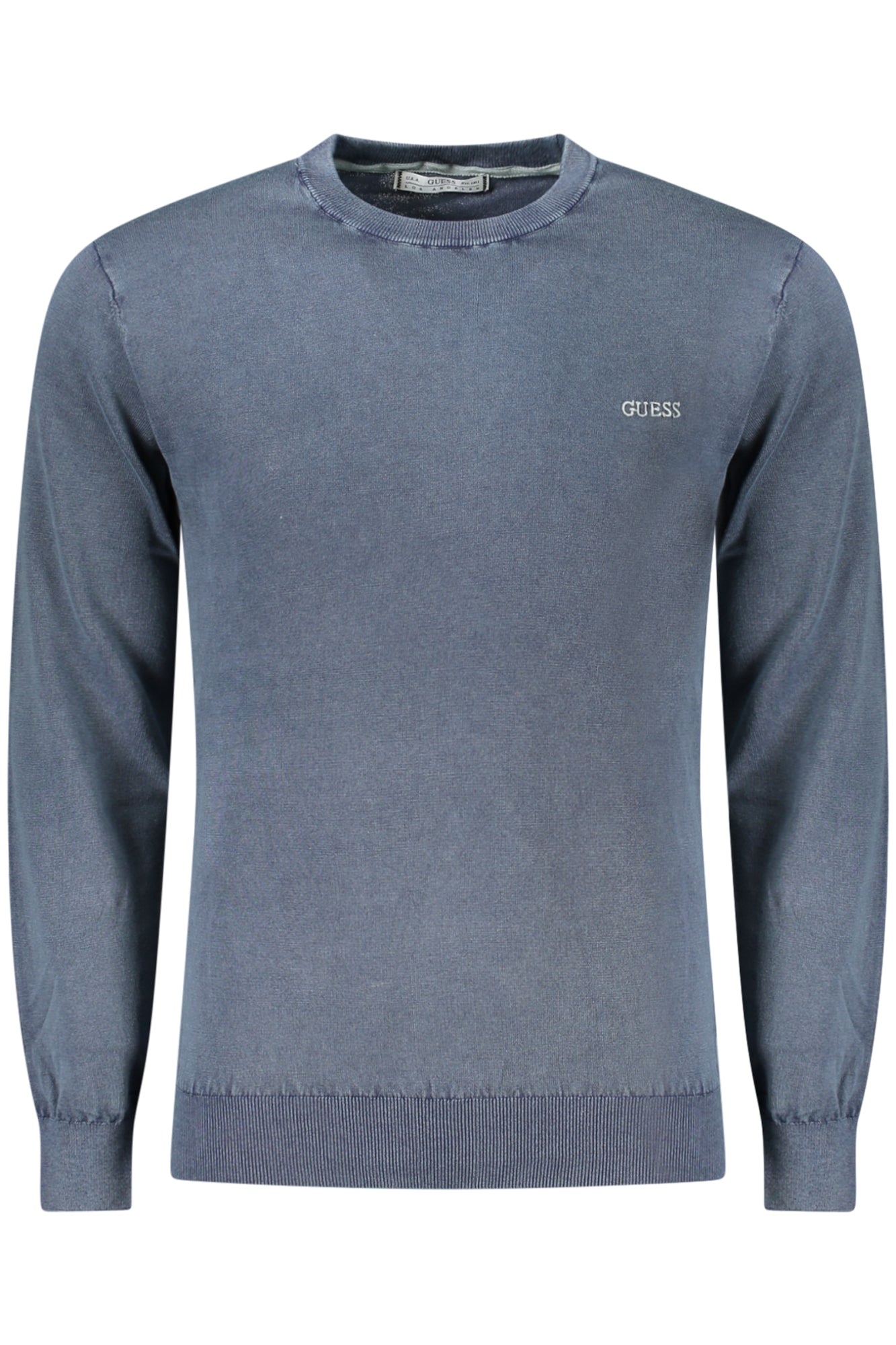 GUESS JEANS MENS BLUE SWEATER