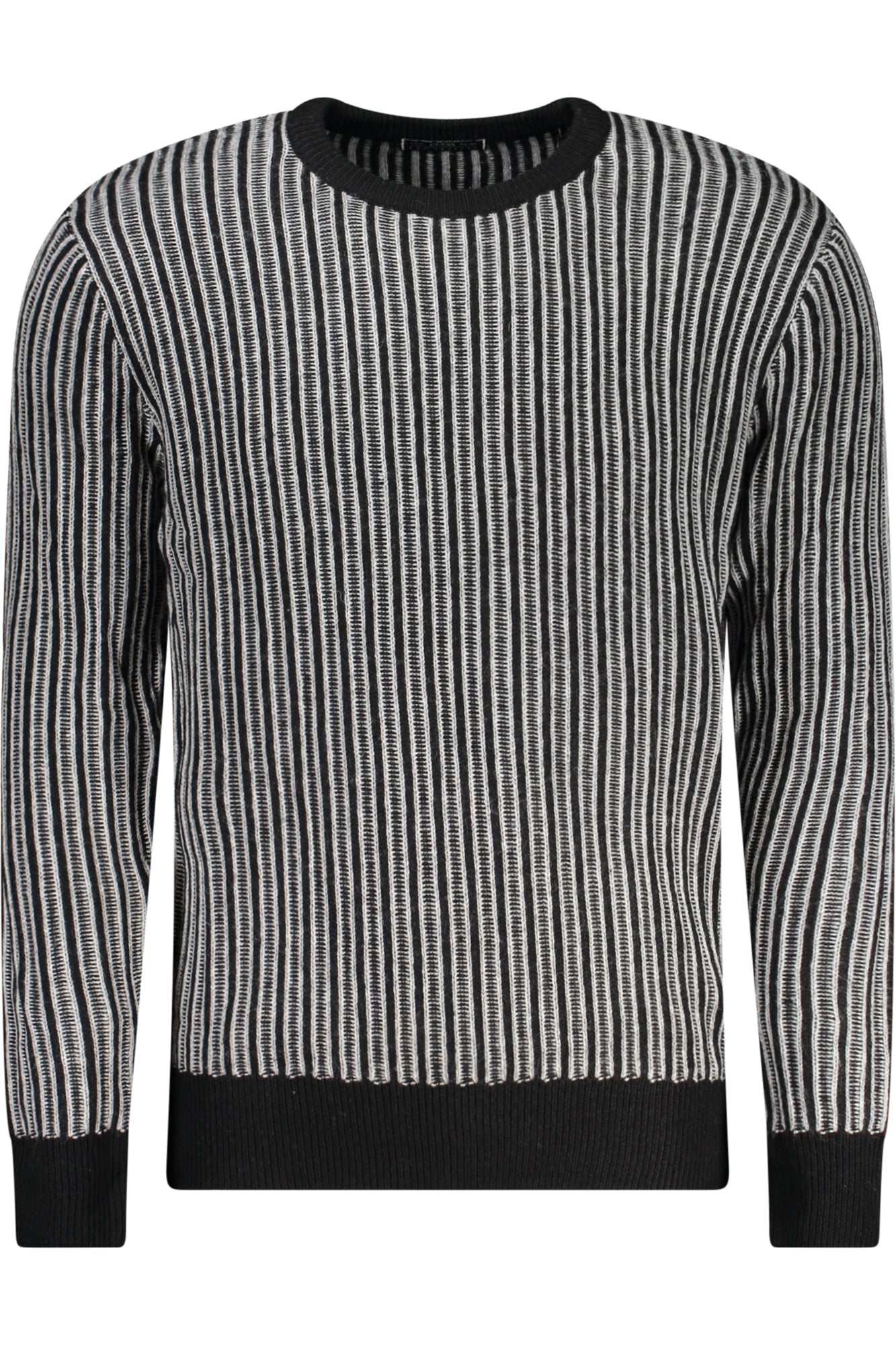 GUESS JEANS MENS BLACK SWEATER