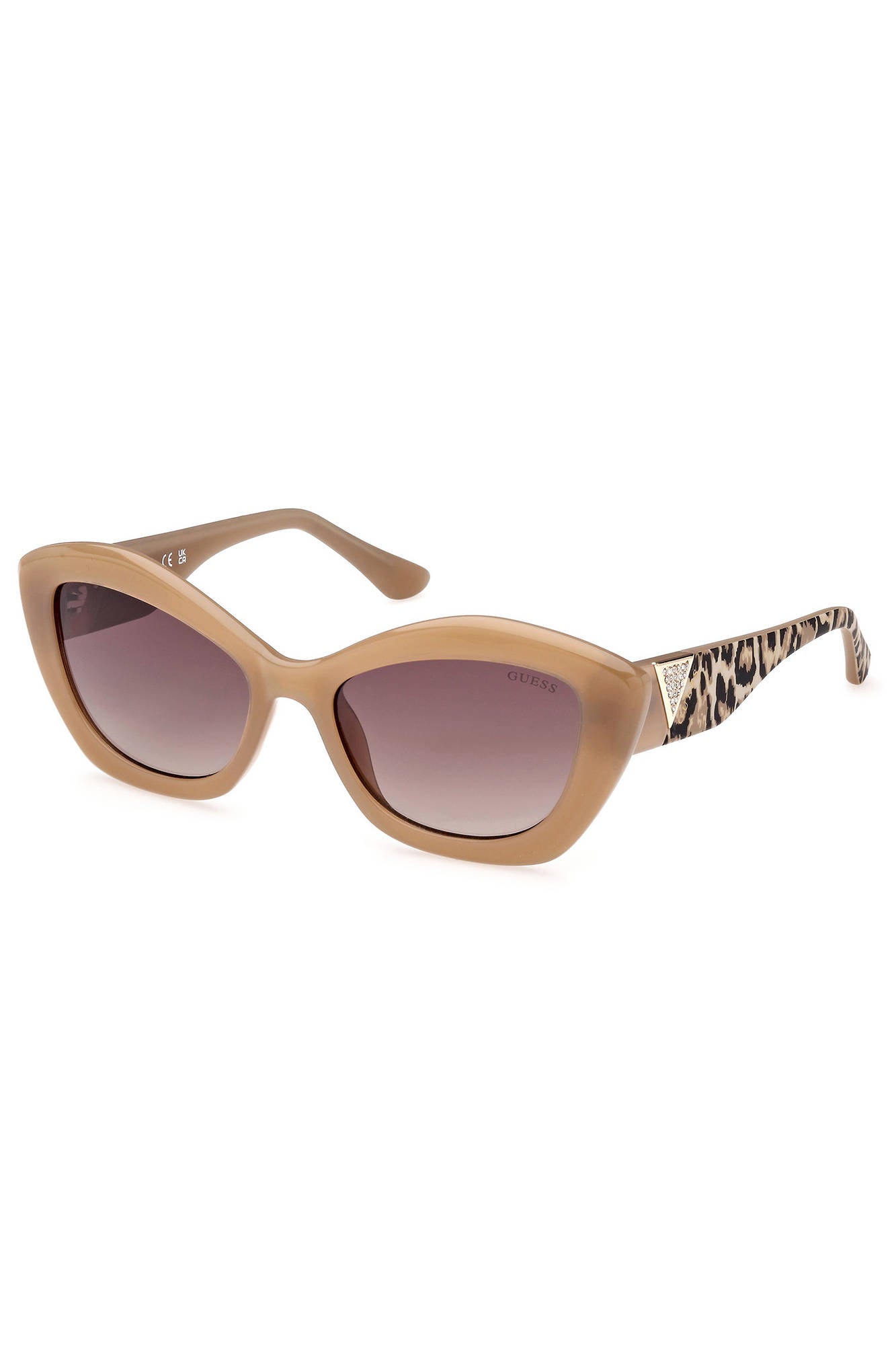 GUESS JEANS BEIGE WOMENS SUNGLASSES