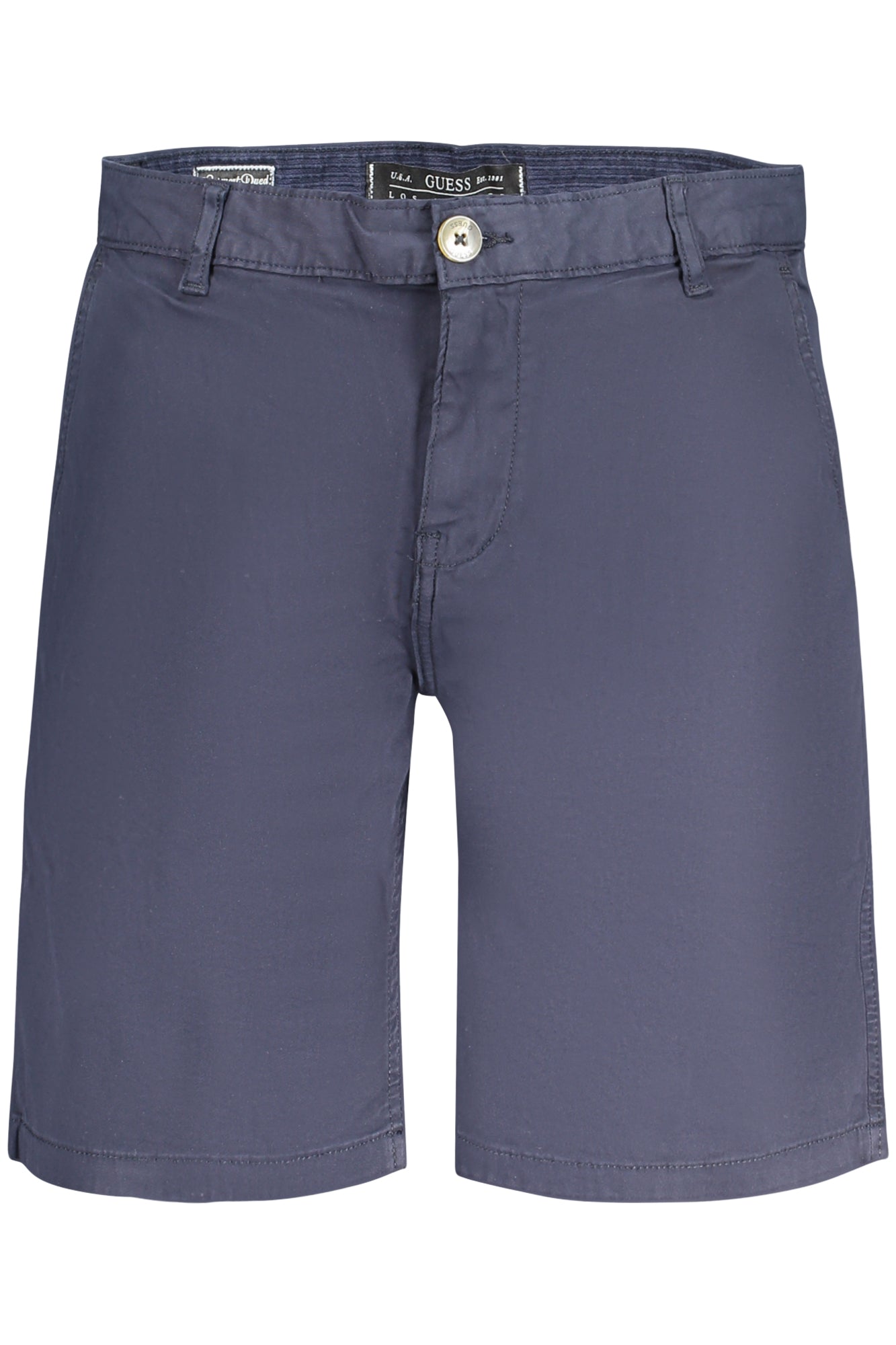 GUESS JEANS MENS BERMUDA PANTS BLUE