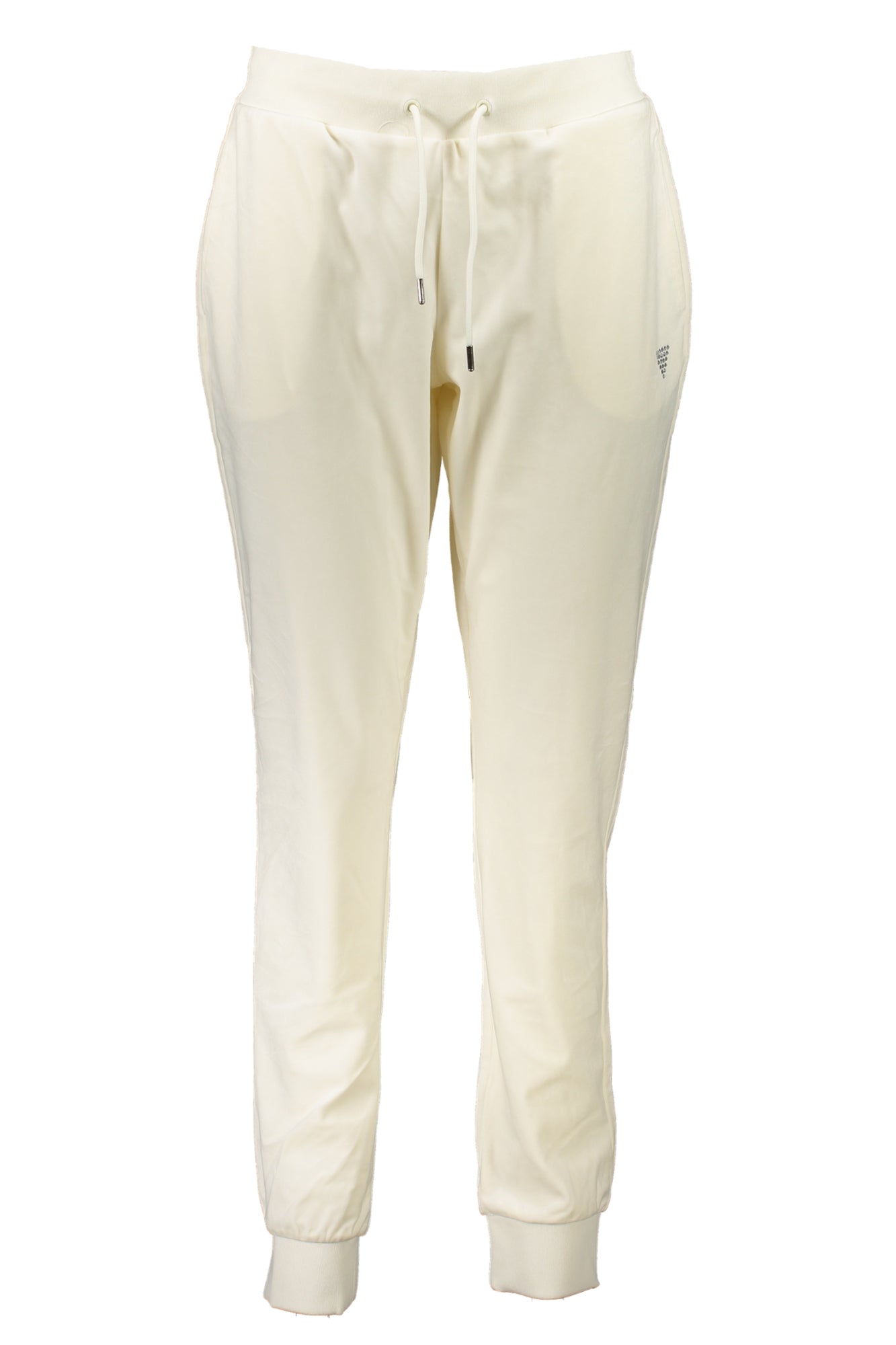 GUESS JEANS WHITE WOMENS TROUSERS