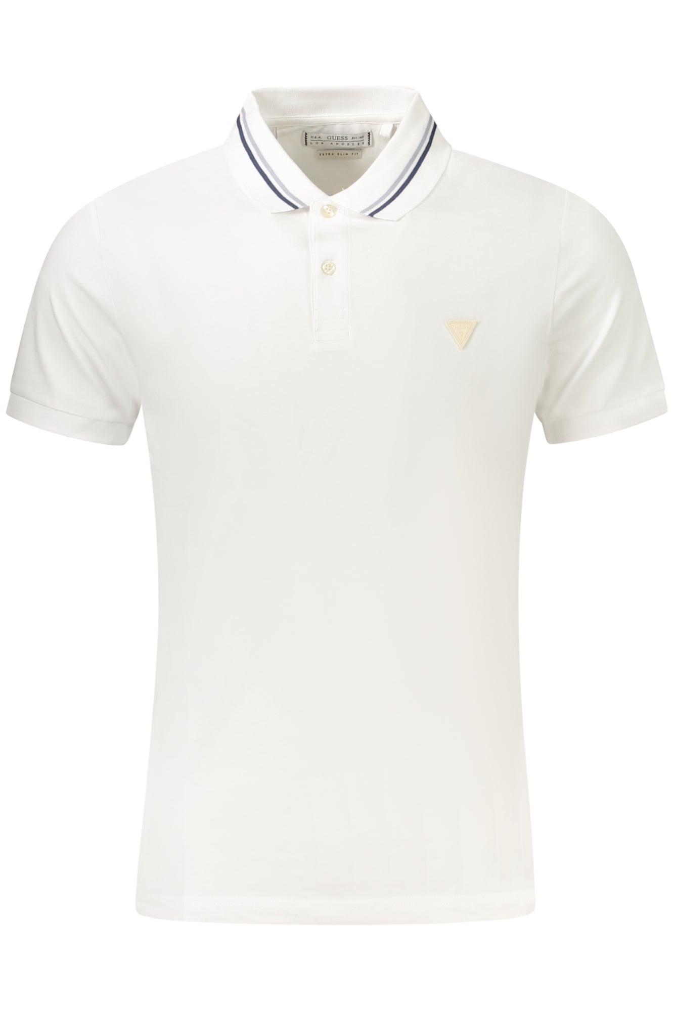 GUESS JEANS POLO SHORT SLEEVES MEN WHITE