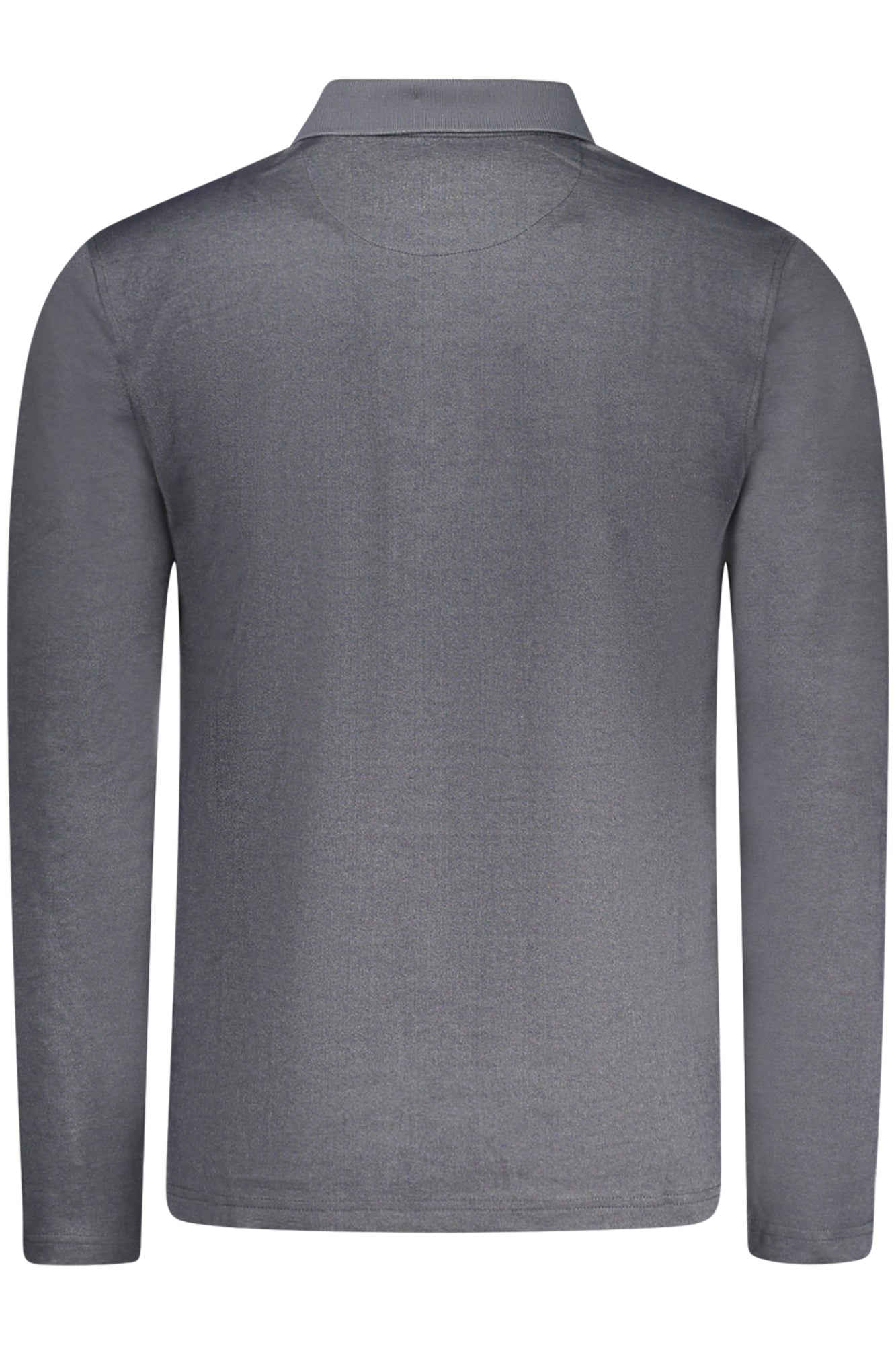 GUESS JEANS LONG SLEEVE POLO MEN BLACK