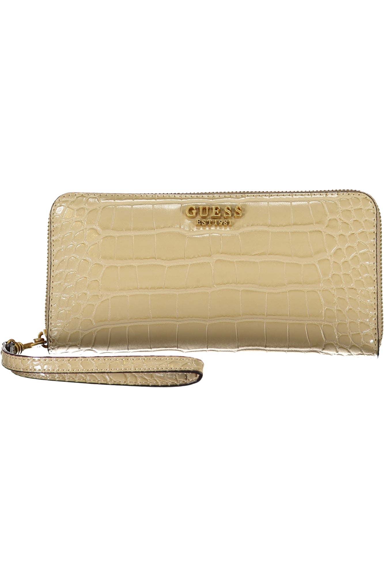 GUESS JEANS WOMENS WALLET BEIGE