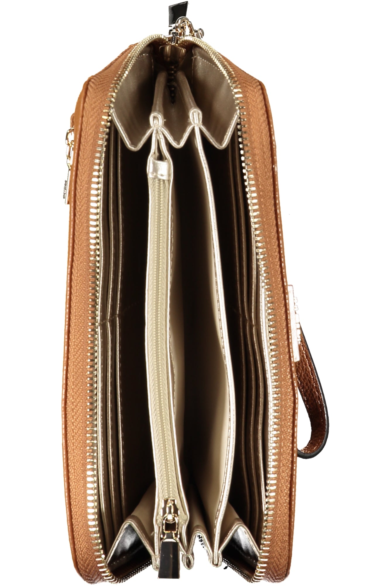 GUESS JEANS WOMENS WALLET BROWN