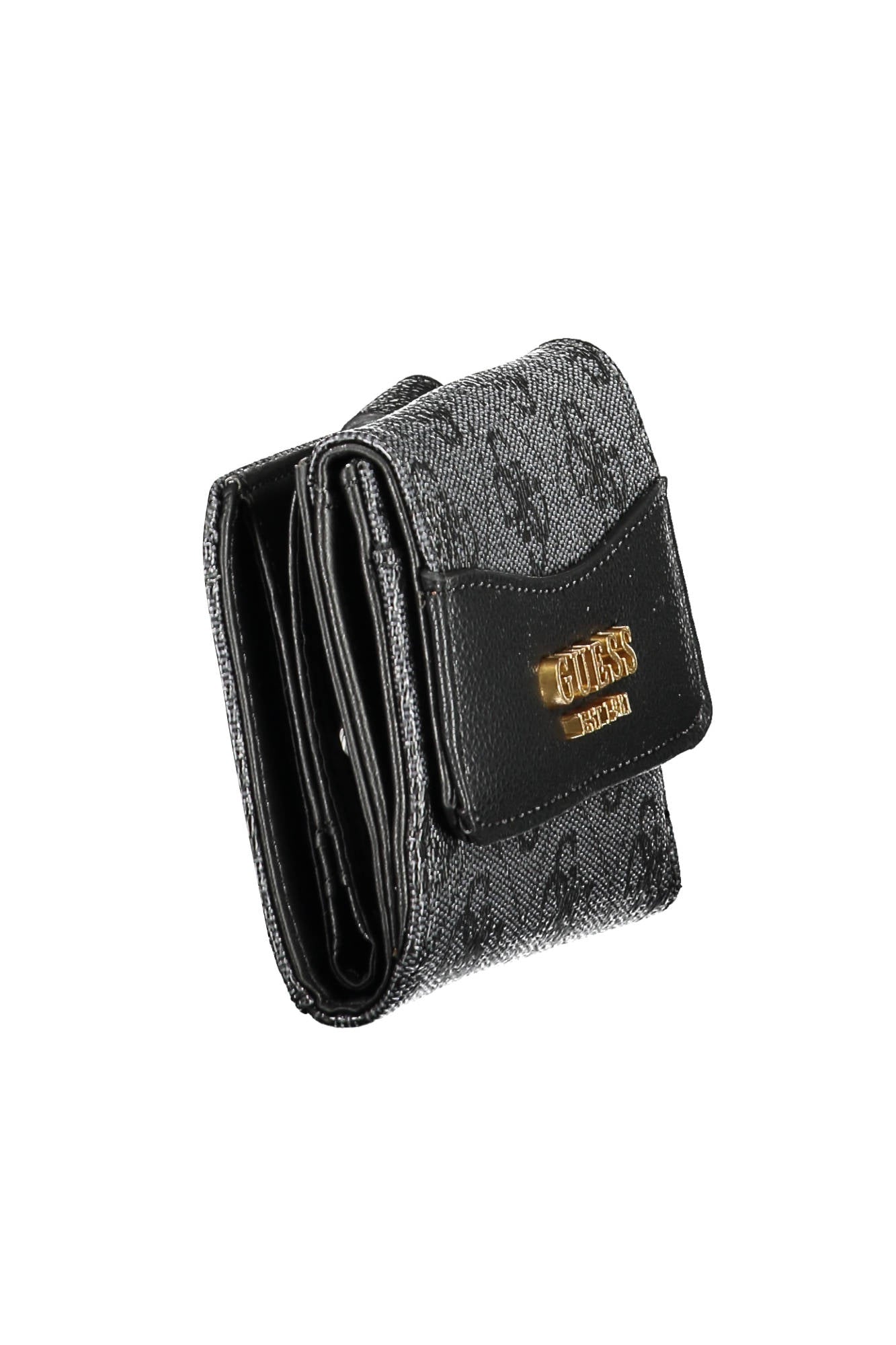 GUESS JEANS WOMENS WALLET BLACK