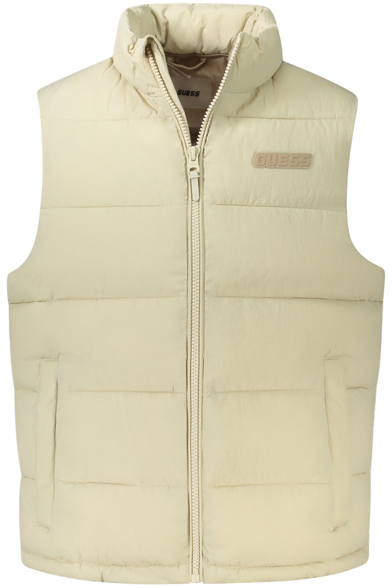 GUESS JEANS MENS SLEEVELESS BEIGE