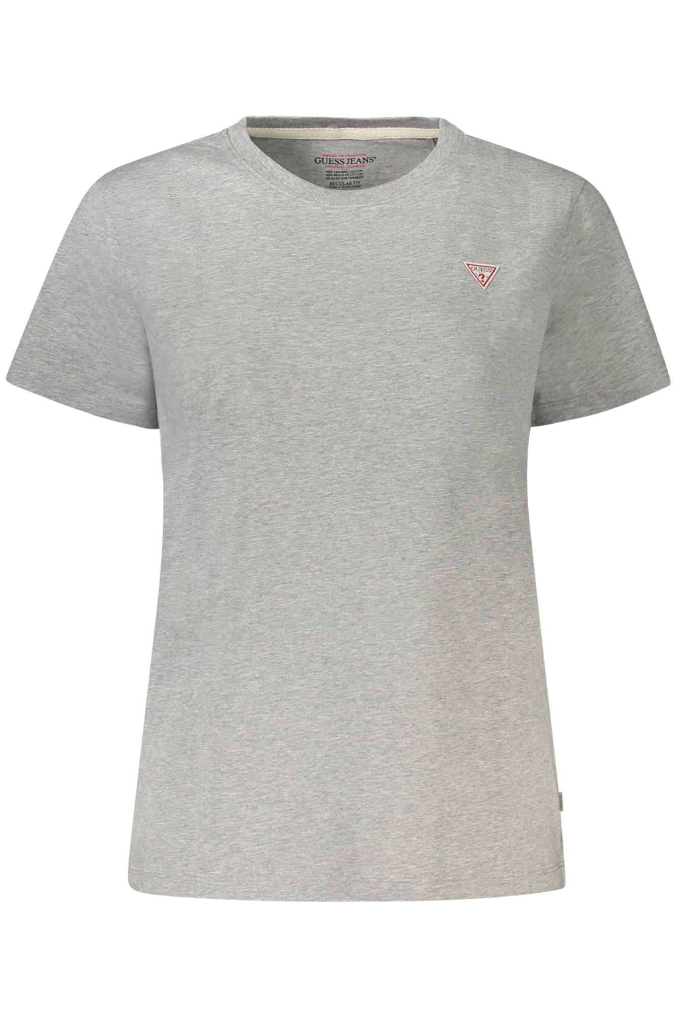 GUESS JEANS SHORT SLEEVE T-SHIRT WOMEN GREY
