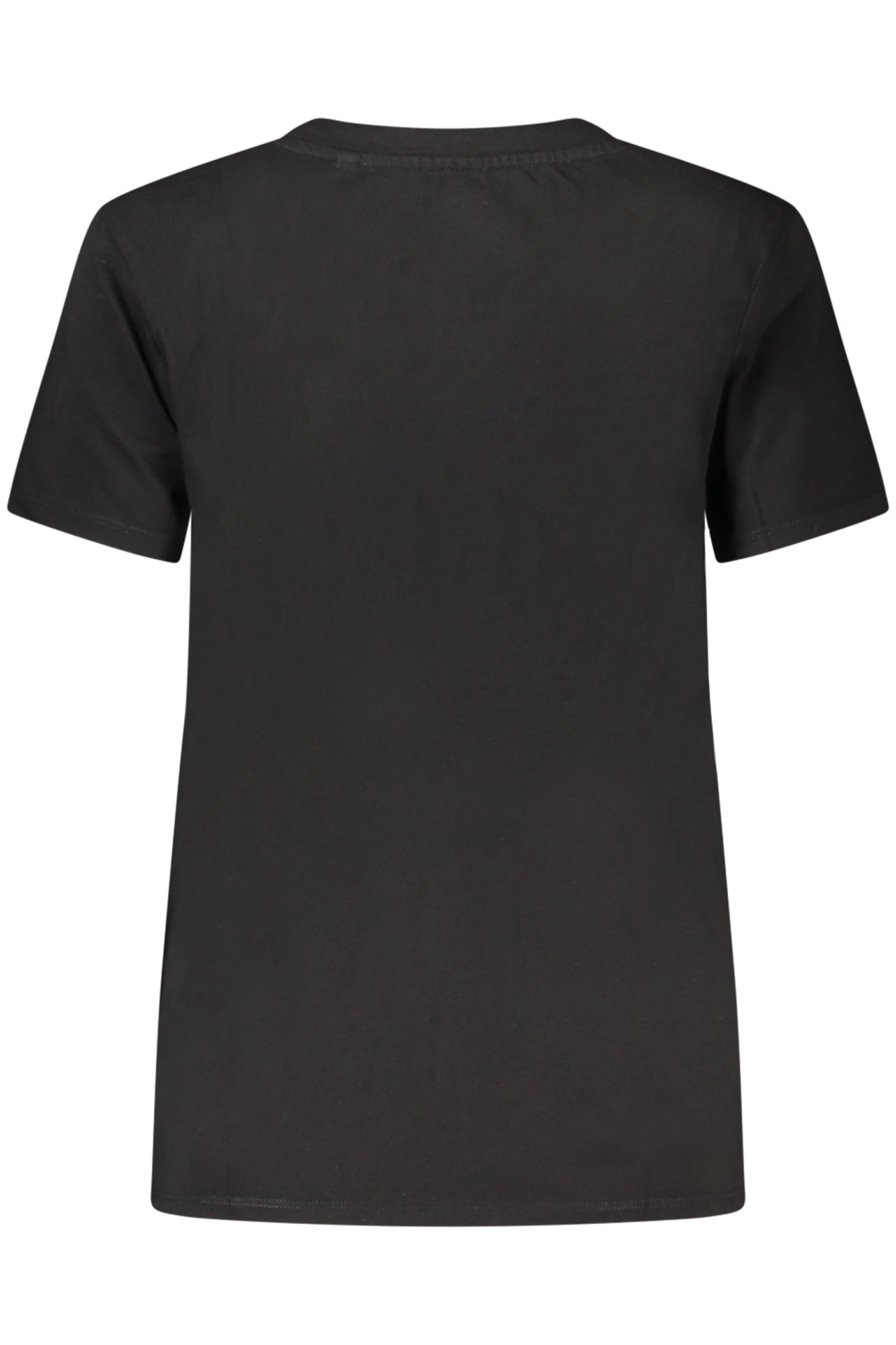 GUESS JEANS SHORT SLEEVE T-SHIRT WOMEN BLACK