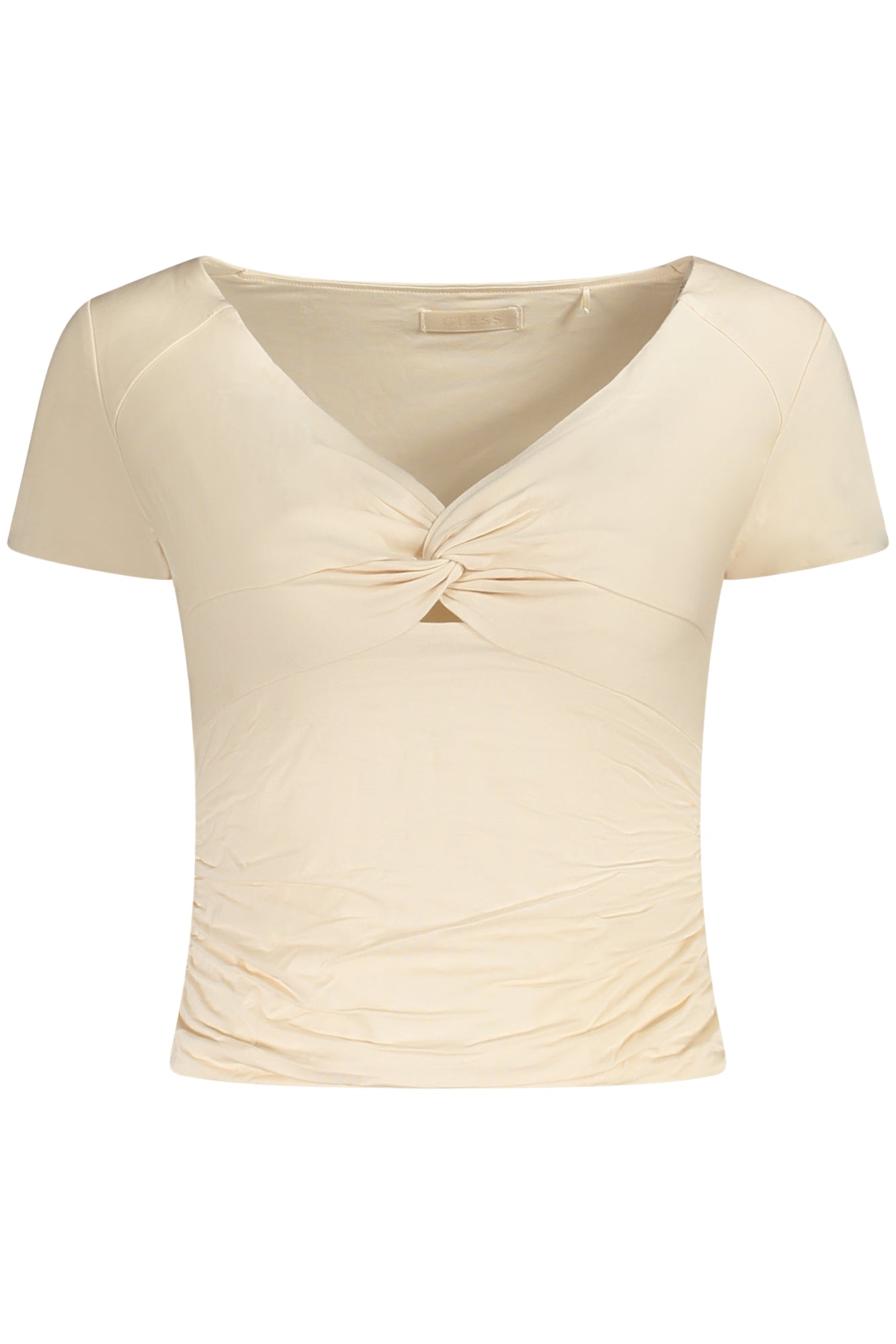 GUESS JEANS WOMENS SHORT SLEEVE T-SHIRT PINK