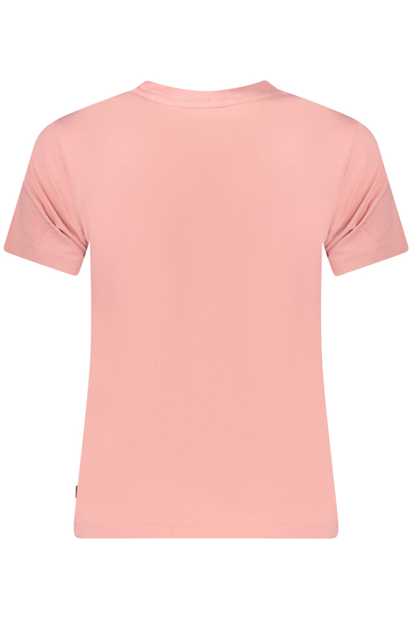 GUESS JEANS WOMENS SHORT SLEEVE T-SHIRT PINK