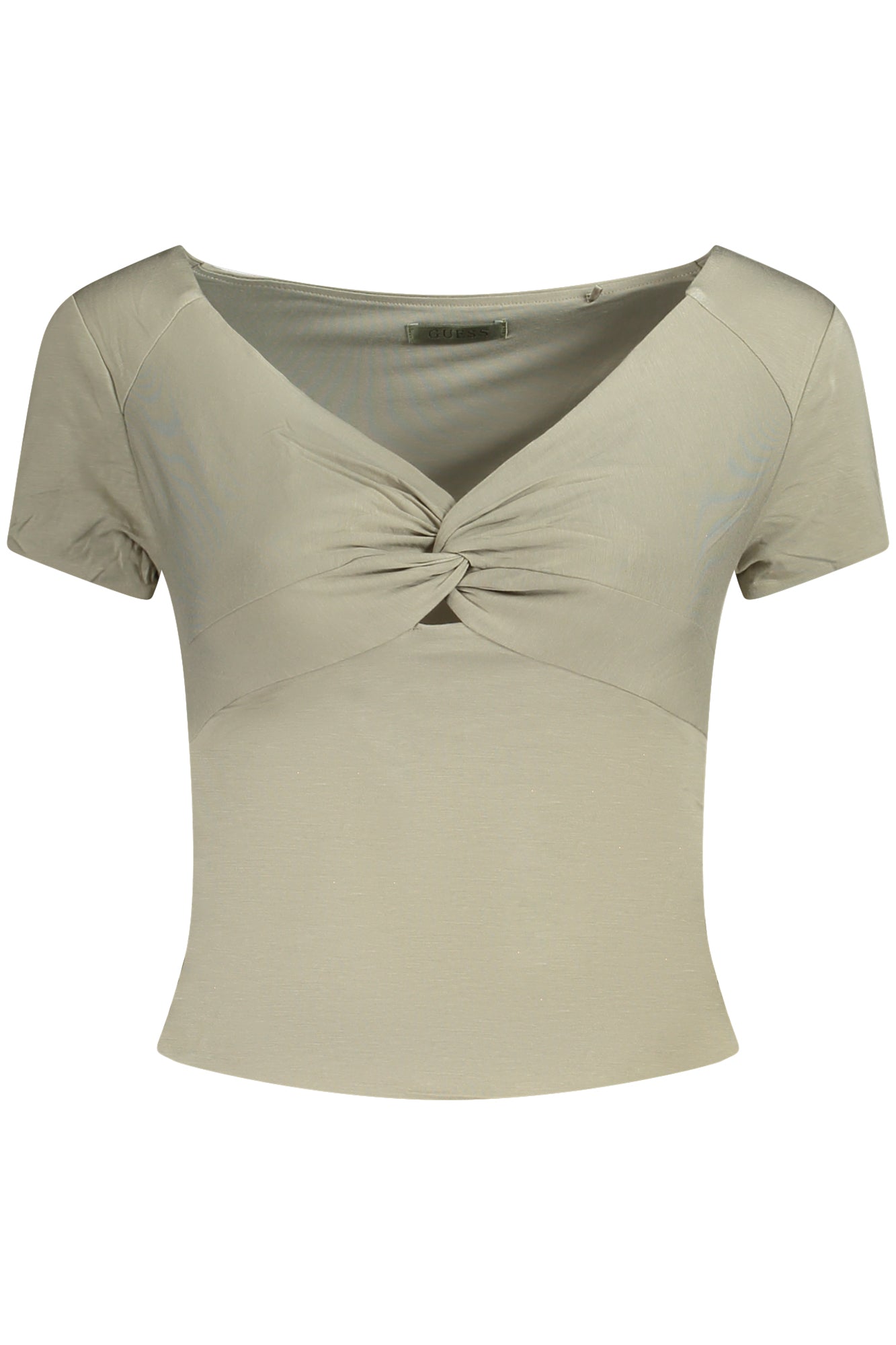 GUESS JEANS GREEN WOMENS SHORT SLEEVE T-SHIRT