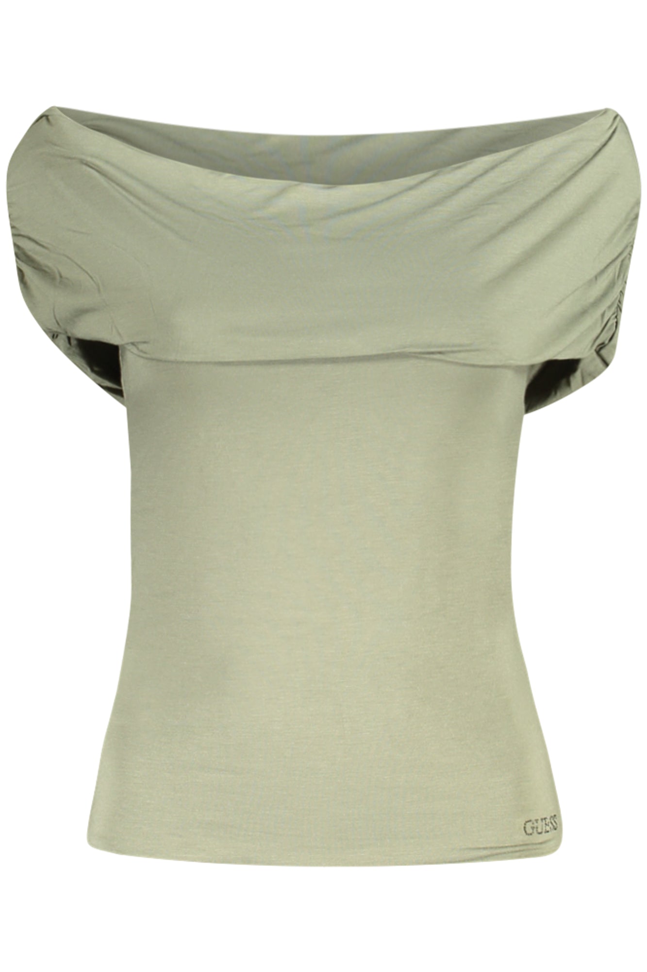 GUESS JEANS GREEN WOMENS SHORT SLEEVE T-SHIRT