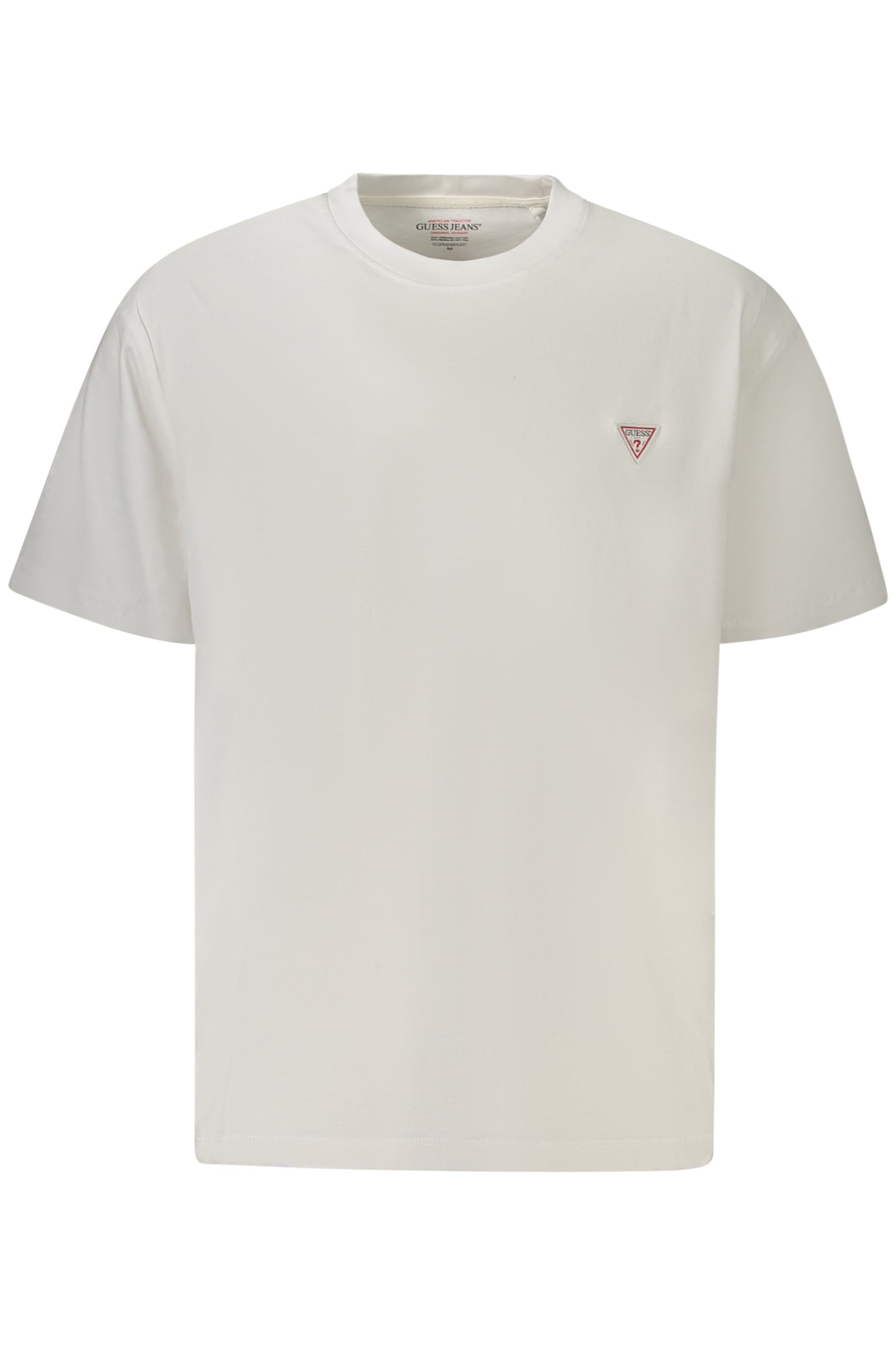 GUESS JEANS SHORT SLEEVE T-SHIRT MEN WHITE