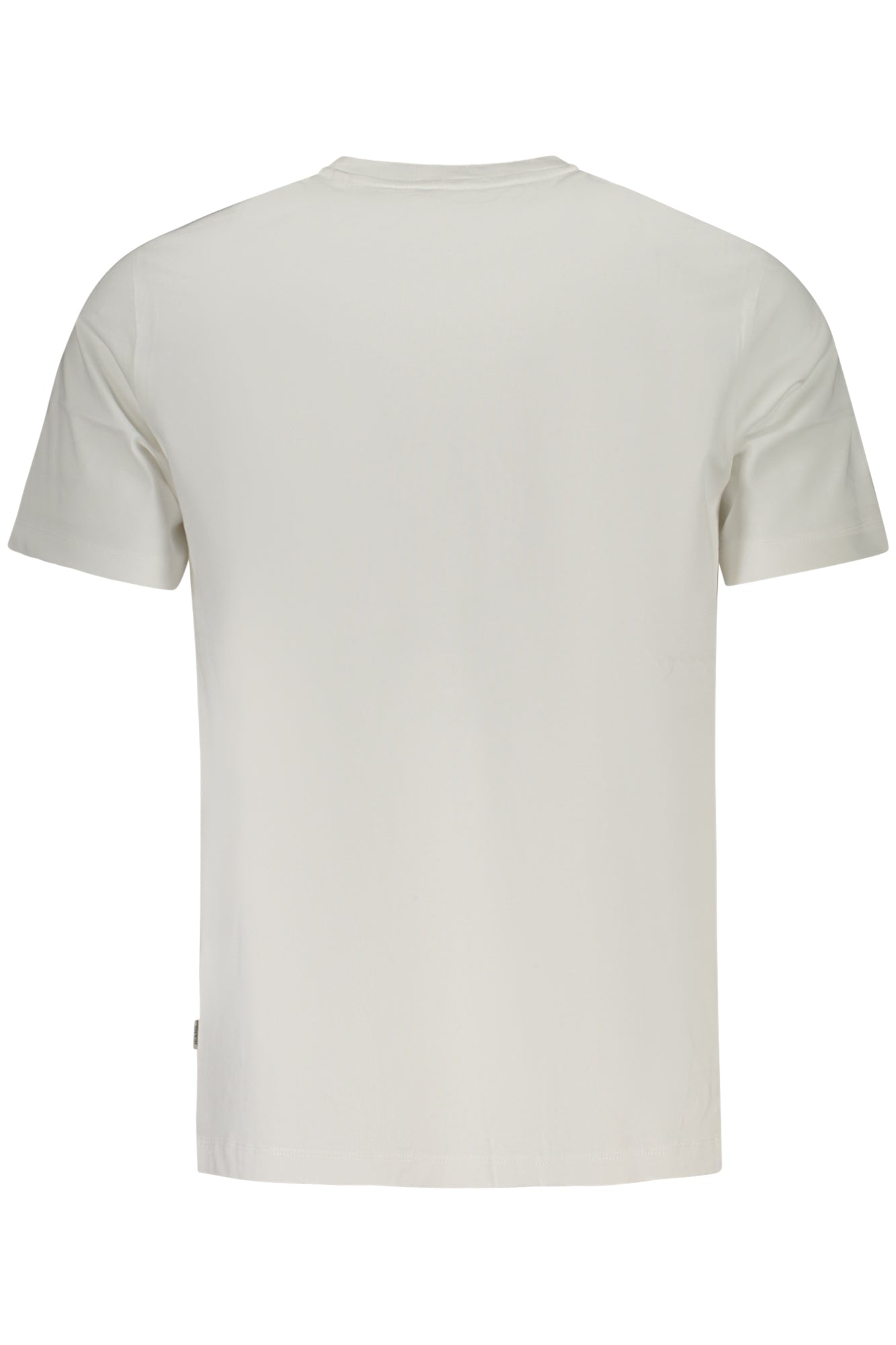 GUESS JEANS MENS SHORT-SLEEVED T-SHIRT WHITE