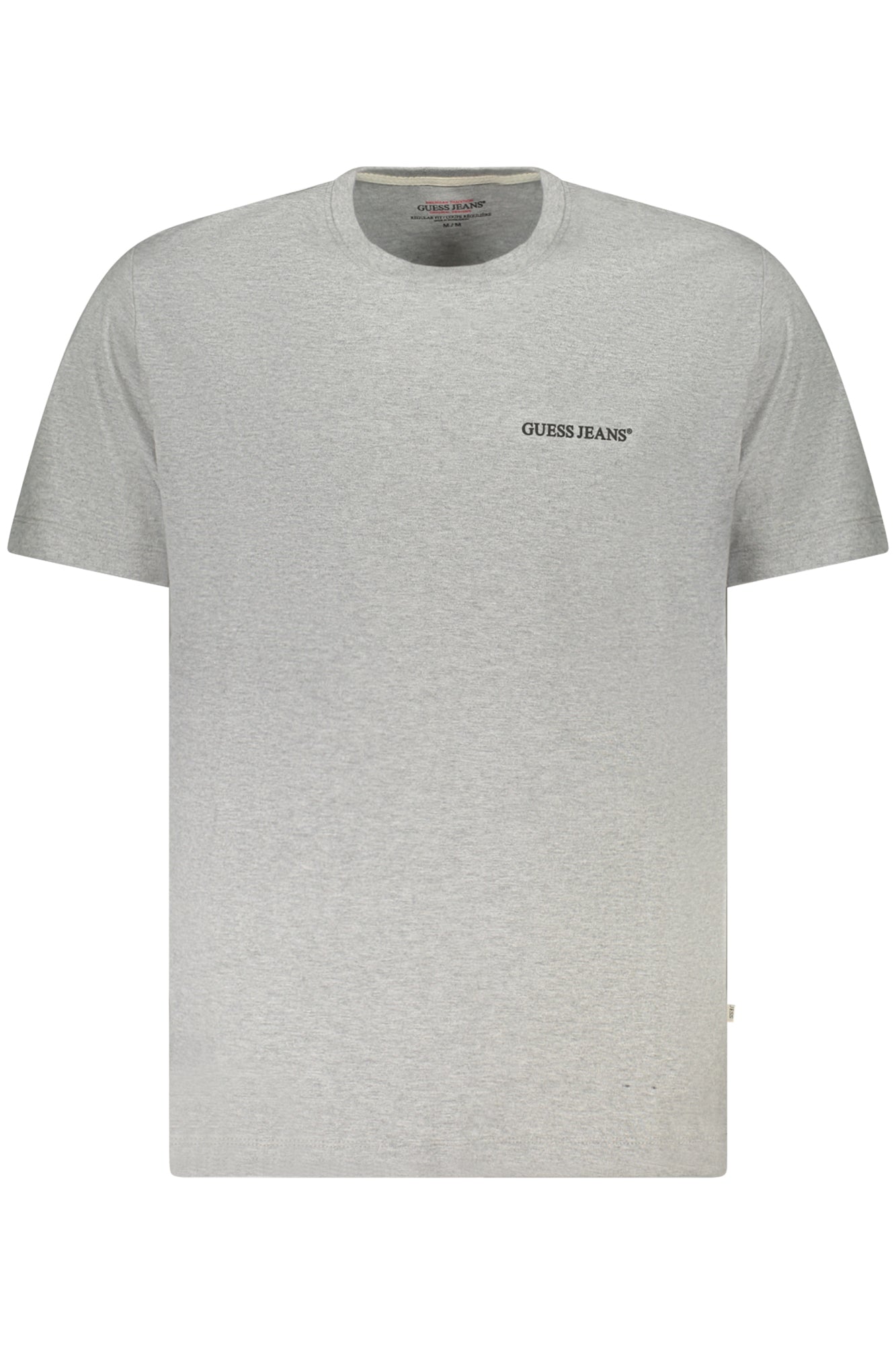 GUESS JEANS MENS SHORT-SLEEVED T-SHIRT GREY