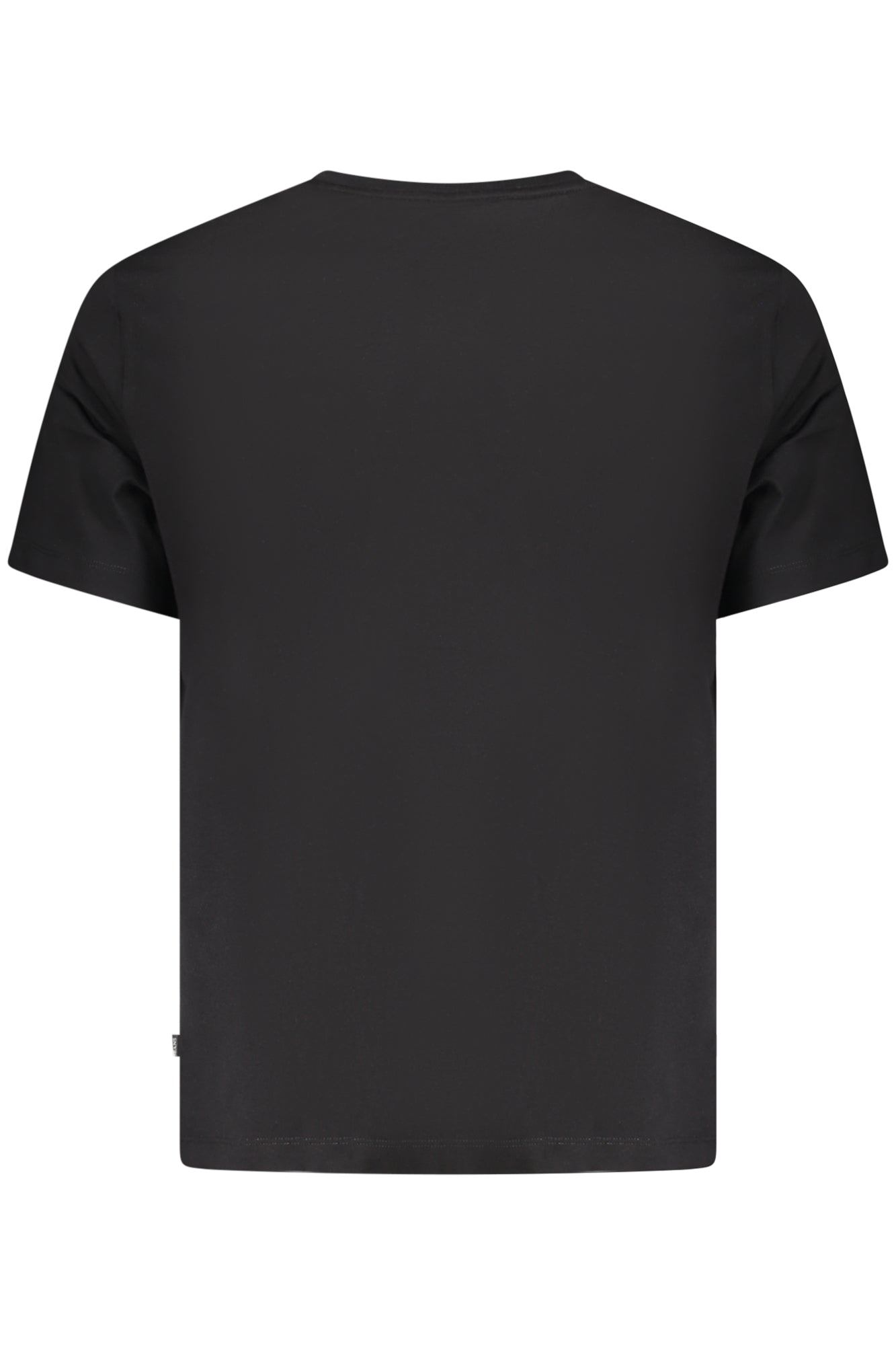 GUESS JEANS MENS SHORT-SLEEVED T-SHIRT BLACK