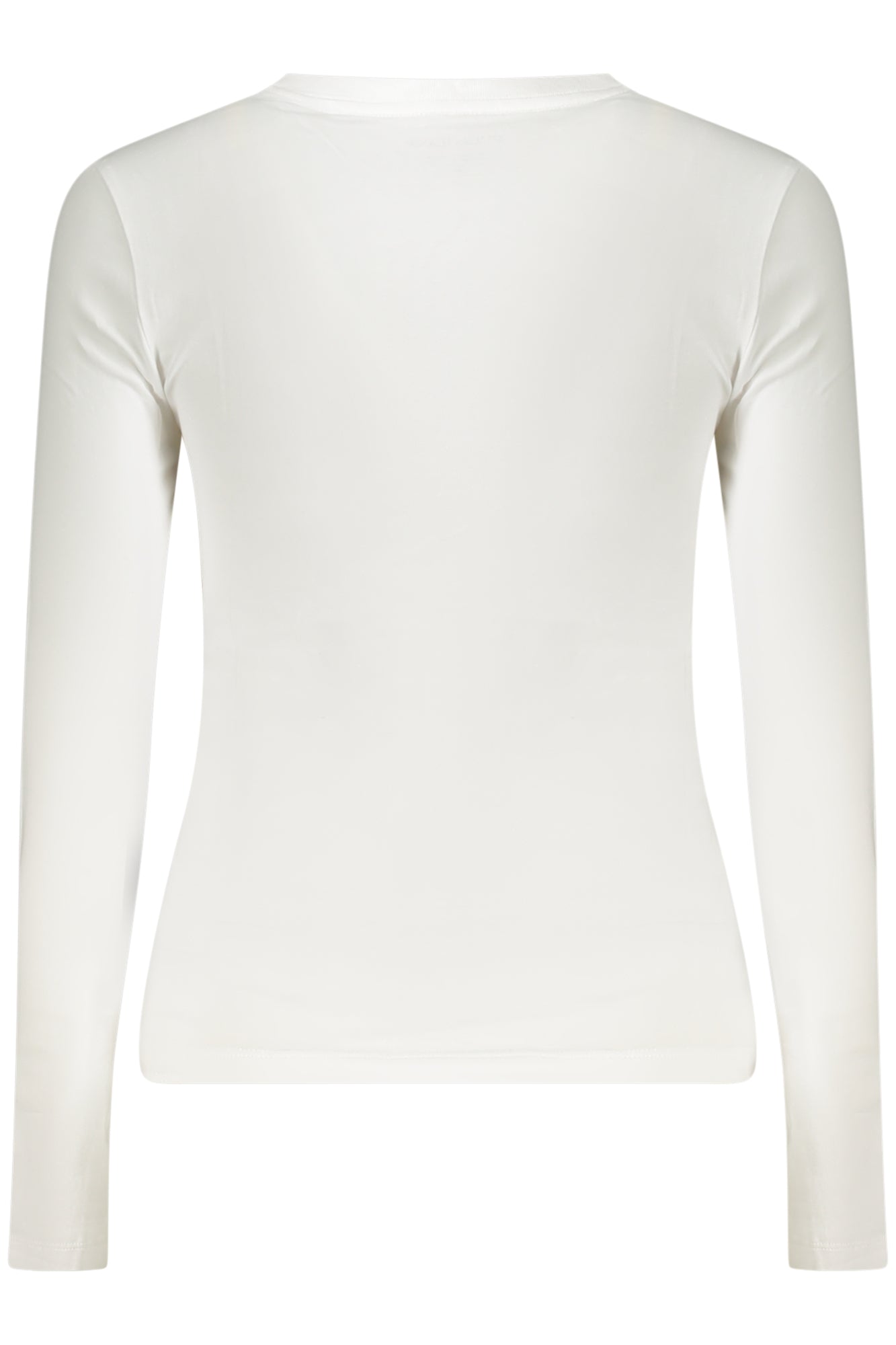GUESS JEANS WOMENS LONG-SLEEVED T-SHIRT WHITE