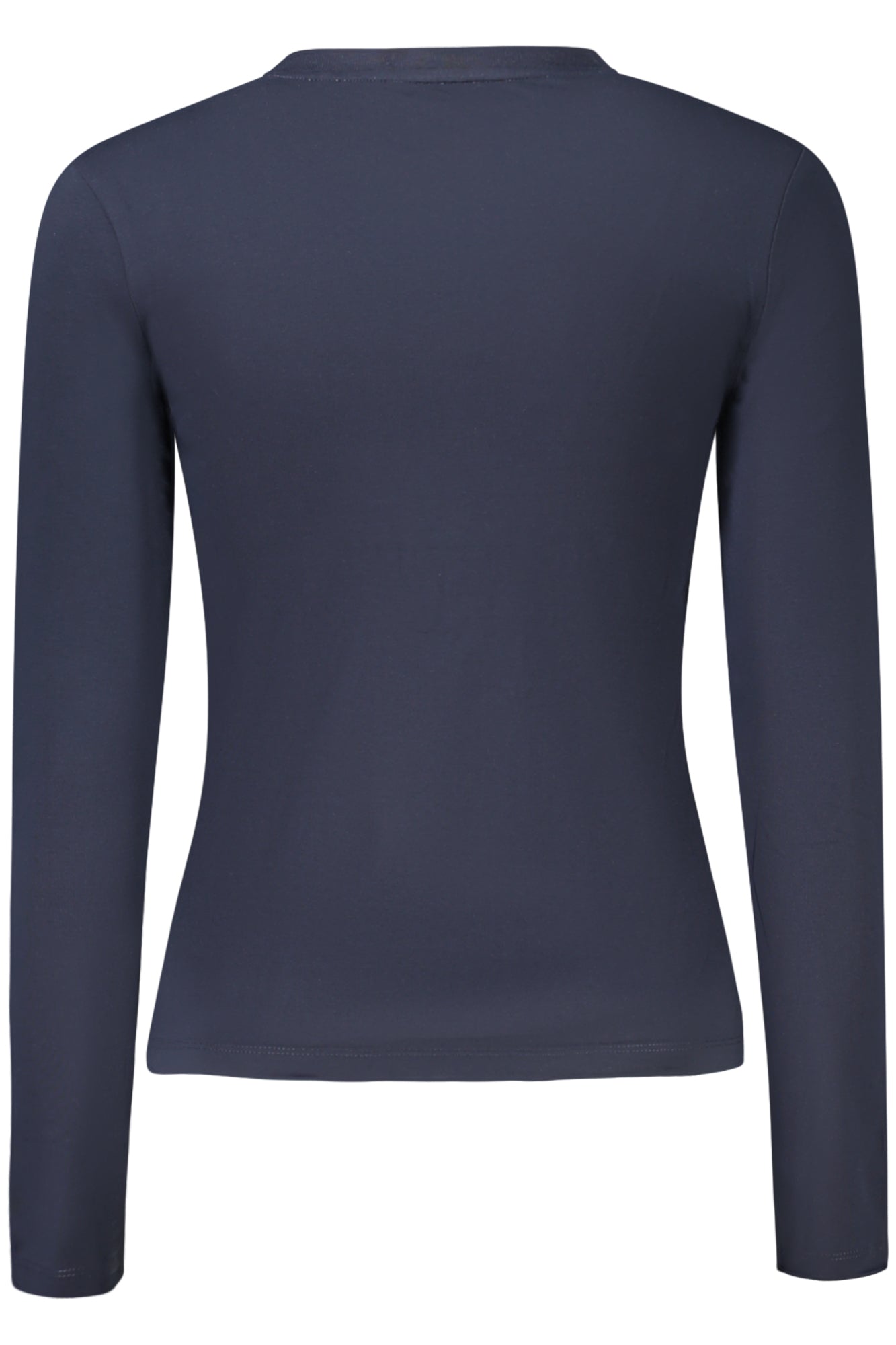 GUESS JEANS WOMENS LONG-SLEEVED T-SHIRT BLUE