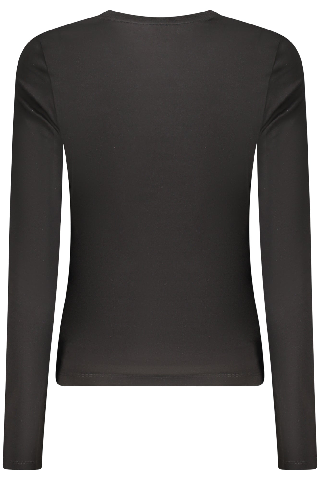 GUESS JEANS LONG SLEEVE T-SHIRT WOMEN BLACK