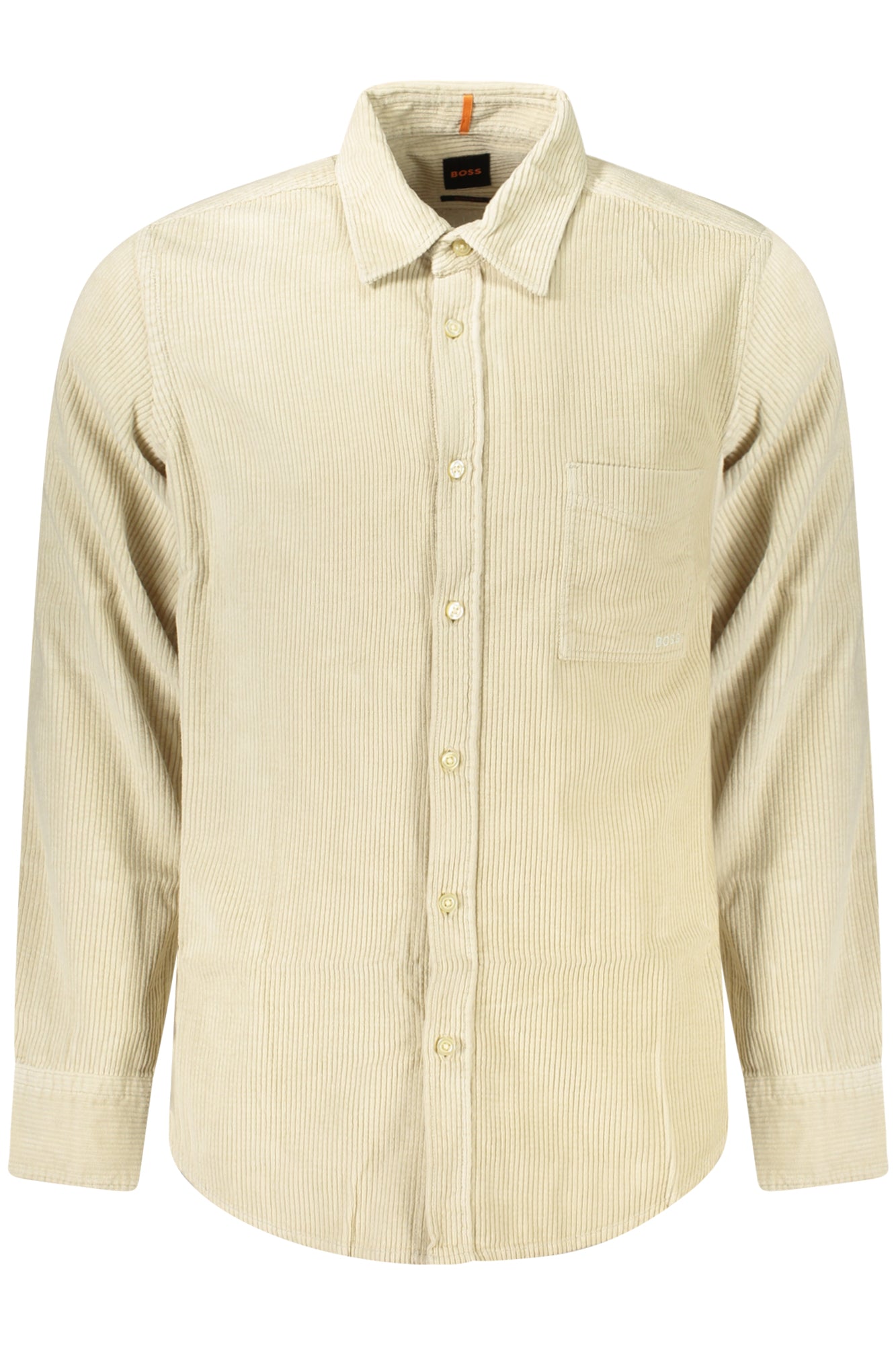 HUGO BOSS LONG SLEEVE SHIRT MEN BEIGE