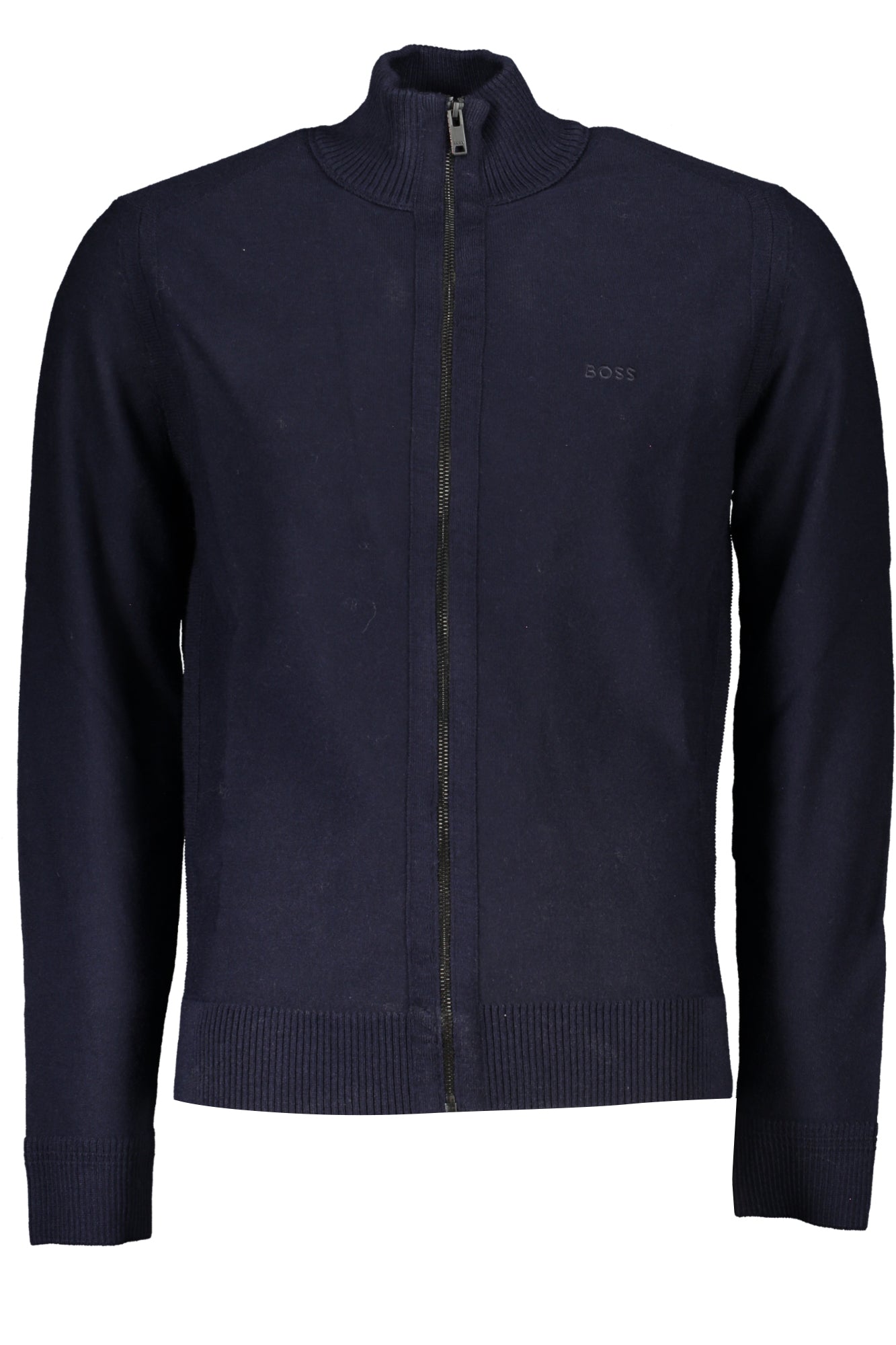 HUGO BOSS MENS BLUE CARDIGAN