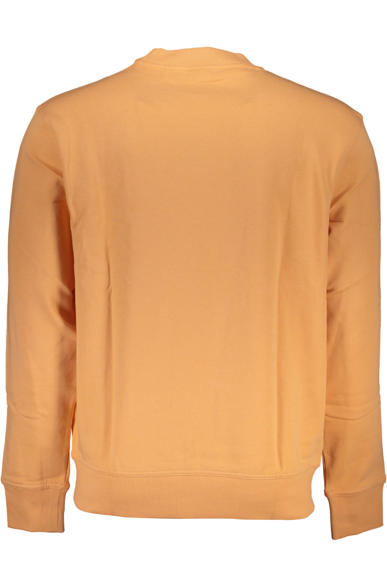 HUGO BOSS MENS ORANGE ZIPLESS SWEATSHIRT
