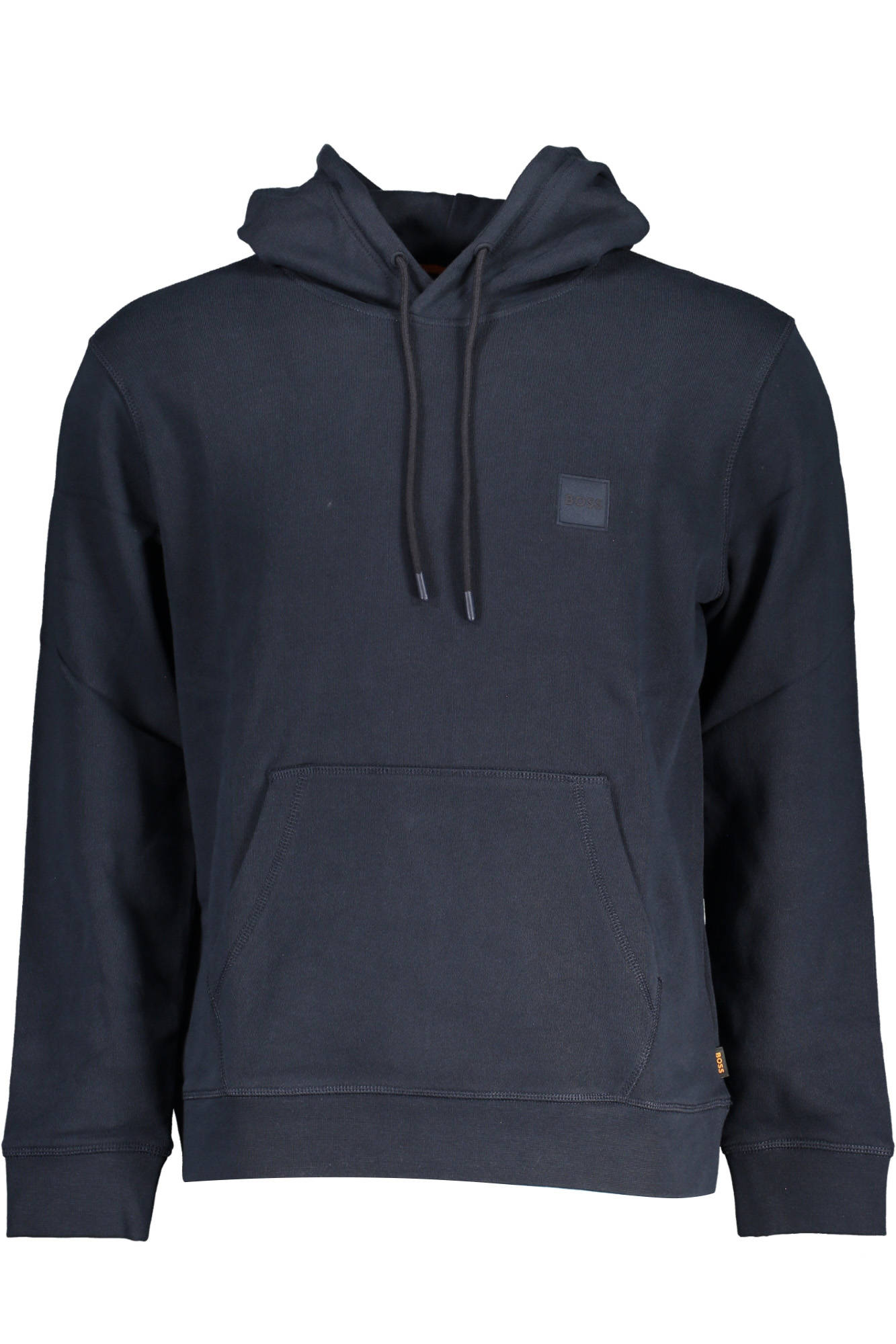 HUGO BOSS MAN BLUE SWEATSHIRT WITHOUT ZIP