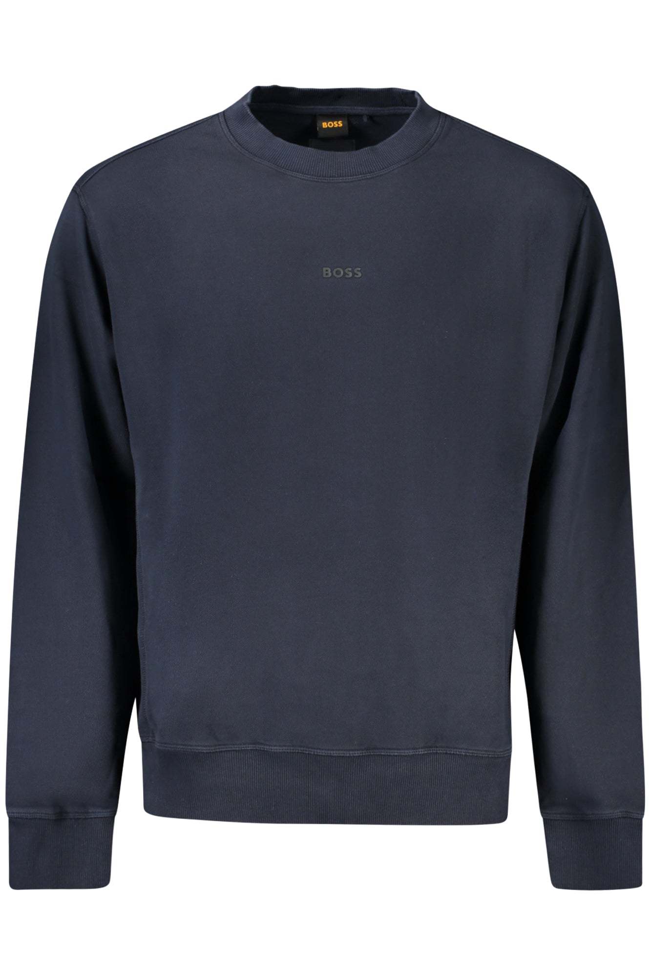 HUGO BOSS MENS ZIP-UP SWEATSHIRT BLUE
