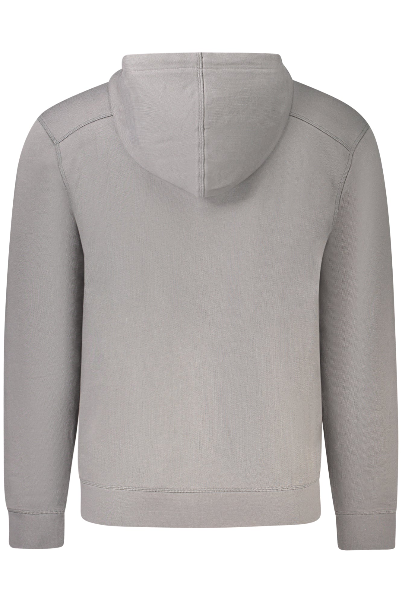 HUGO BOSS MENS ZIP-FREE SWEATSHIRT GREY