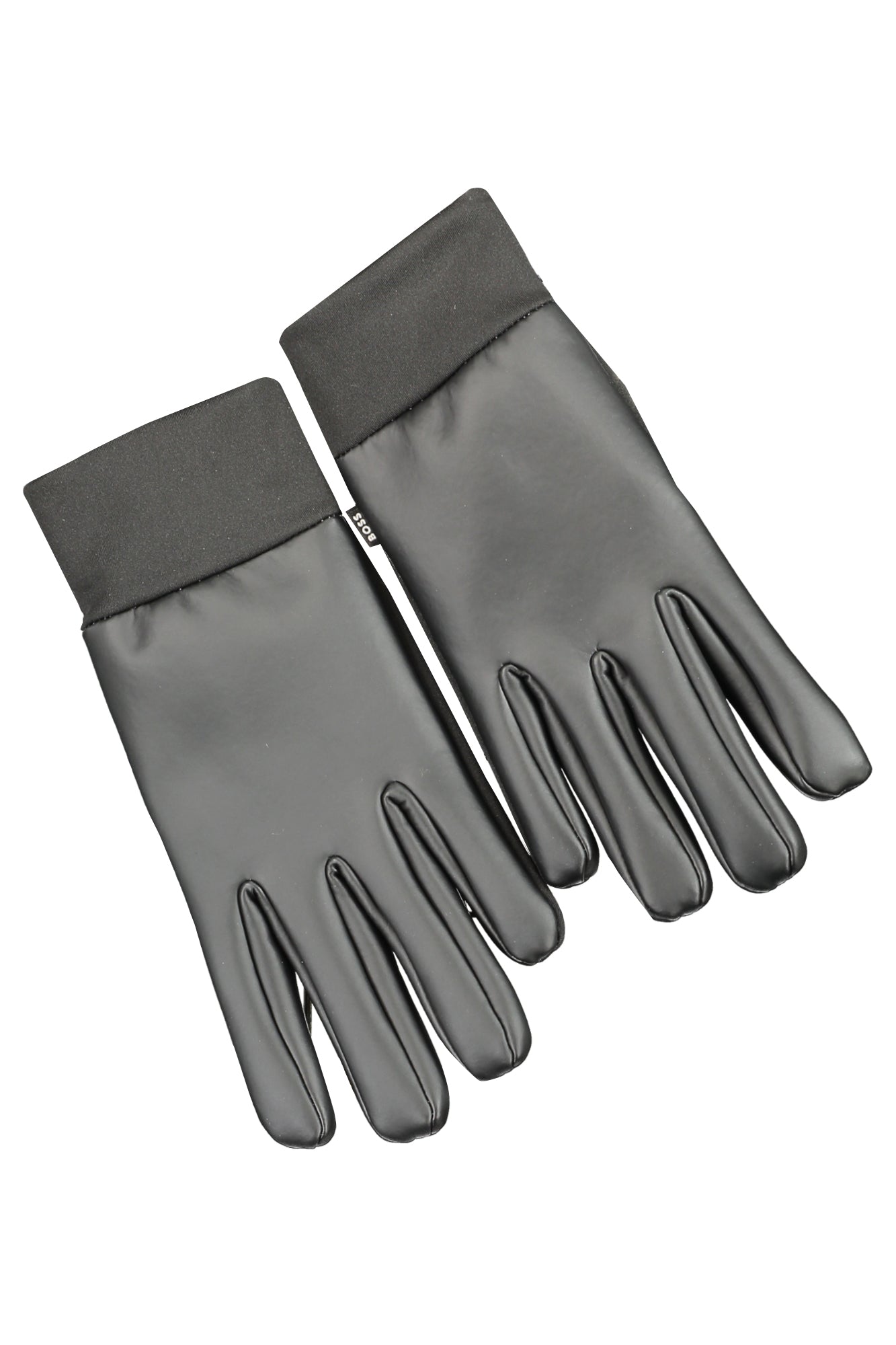 HUGO BOSS MENS GLOVES BLACK
