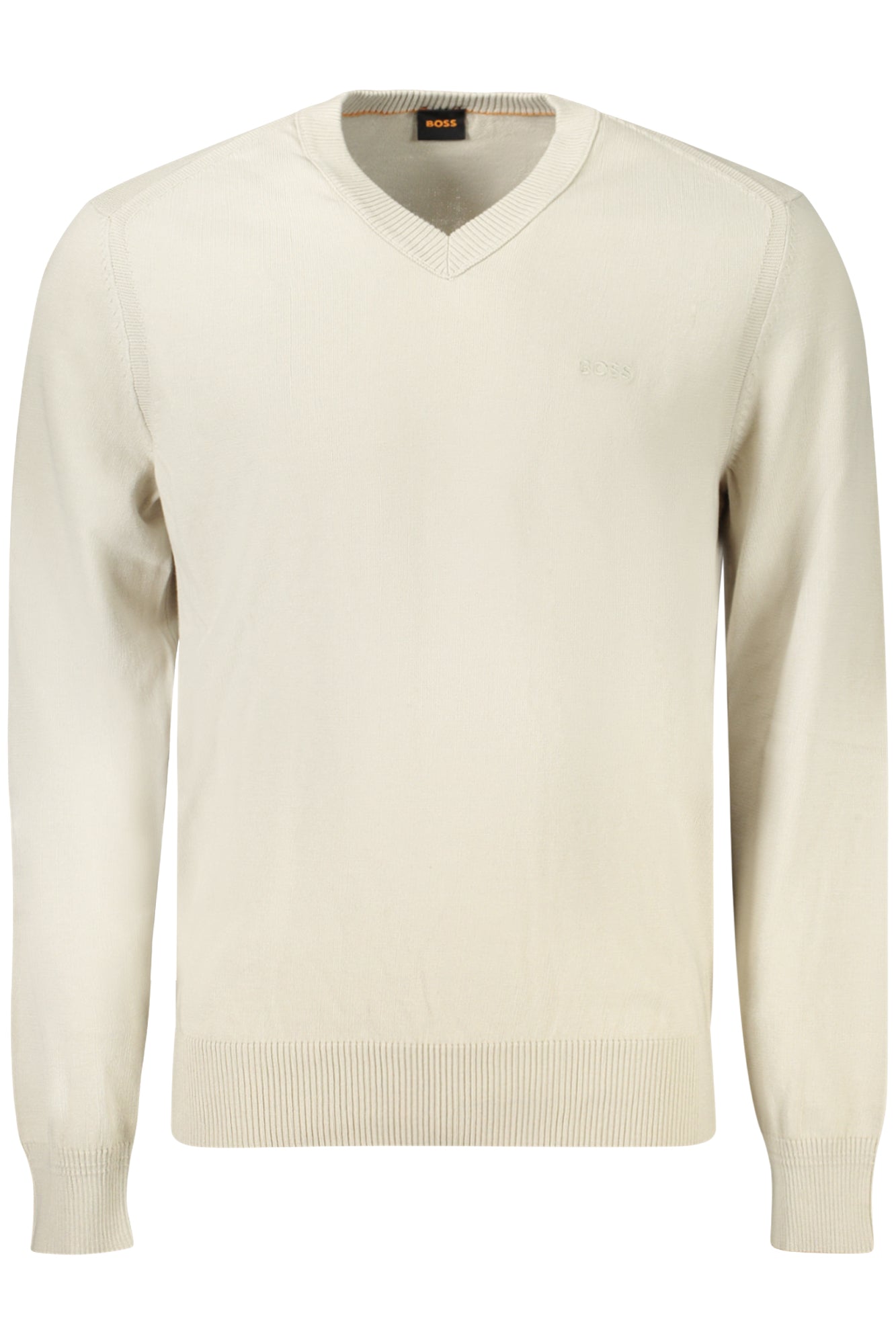 HUGO BOSS MENS SWEATER BEIGE