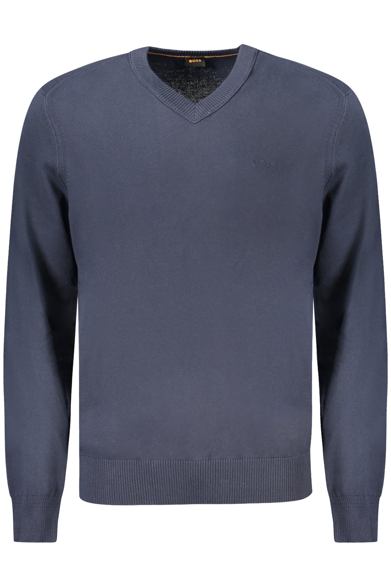 HUGO BOSS MENS SWEATER BLUE