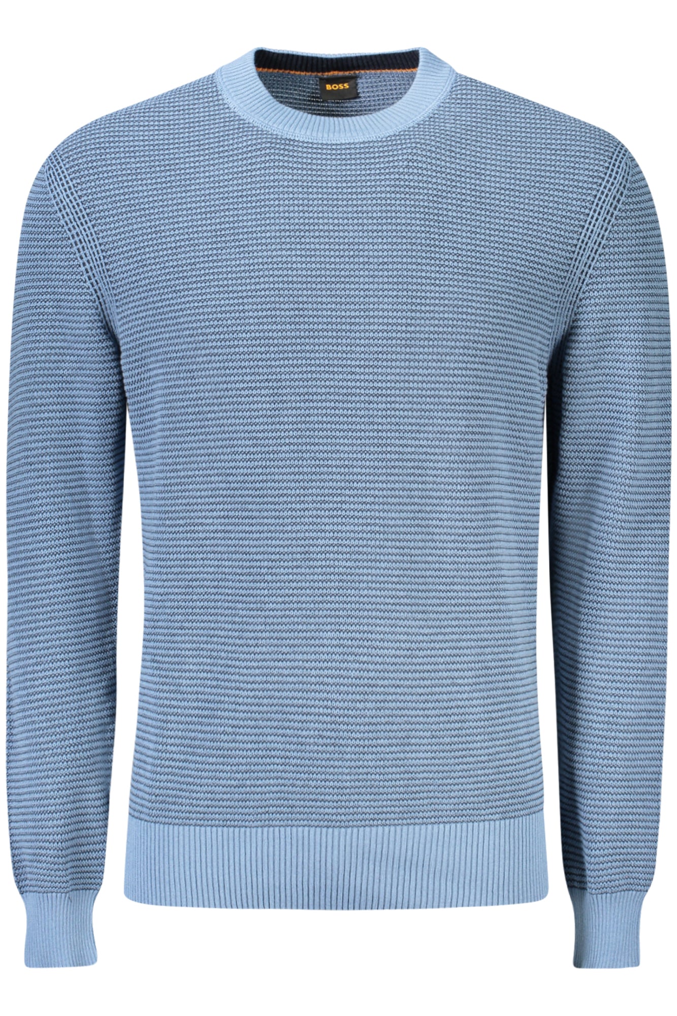 HUGO BOSS MENS SWEATER BLUE