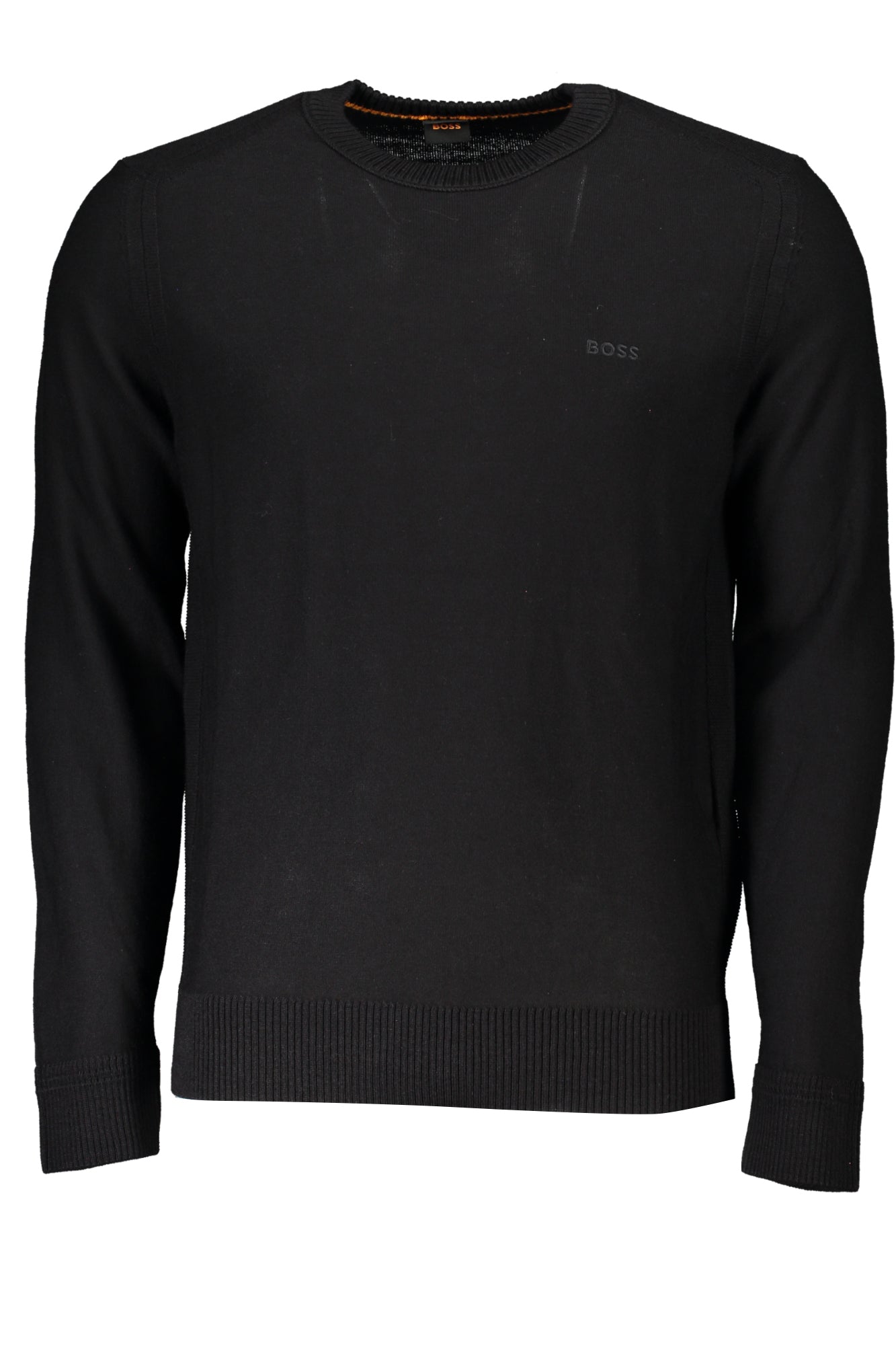 HUGO BOSS MENS BLACK SWEATER