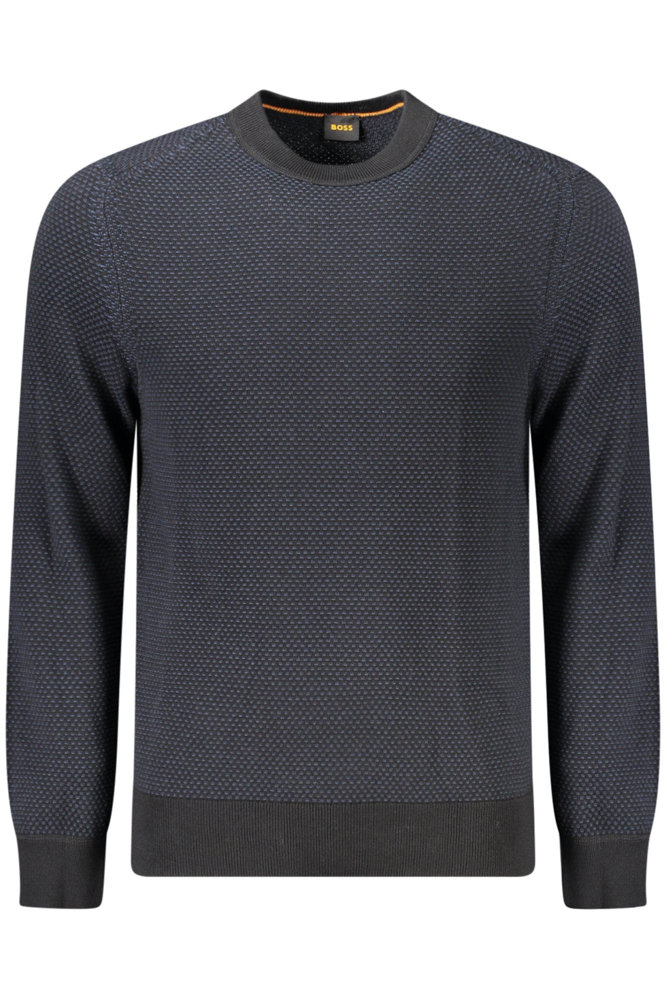 HUGO BOSS MENS BLACK SWEATER