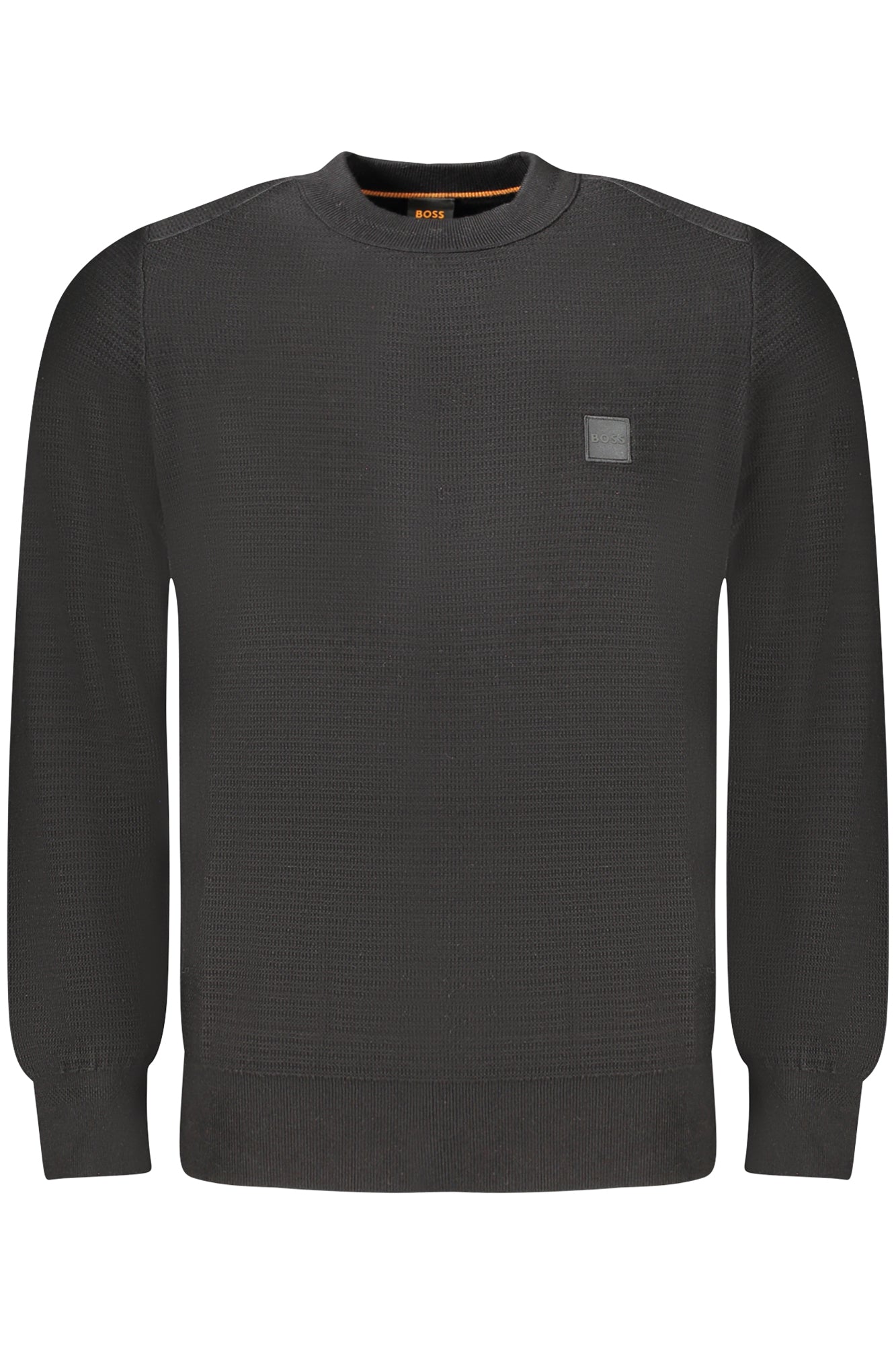 HUGO BOSS MENS BLACK SWEATER